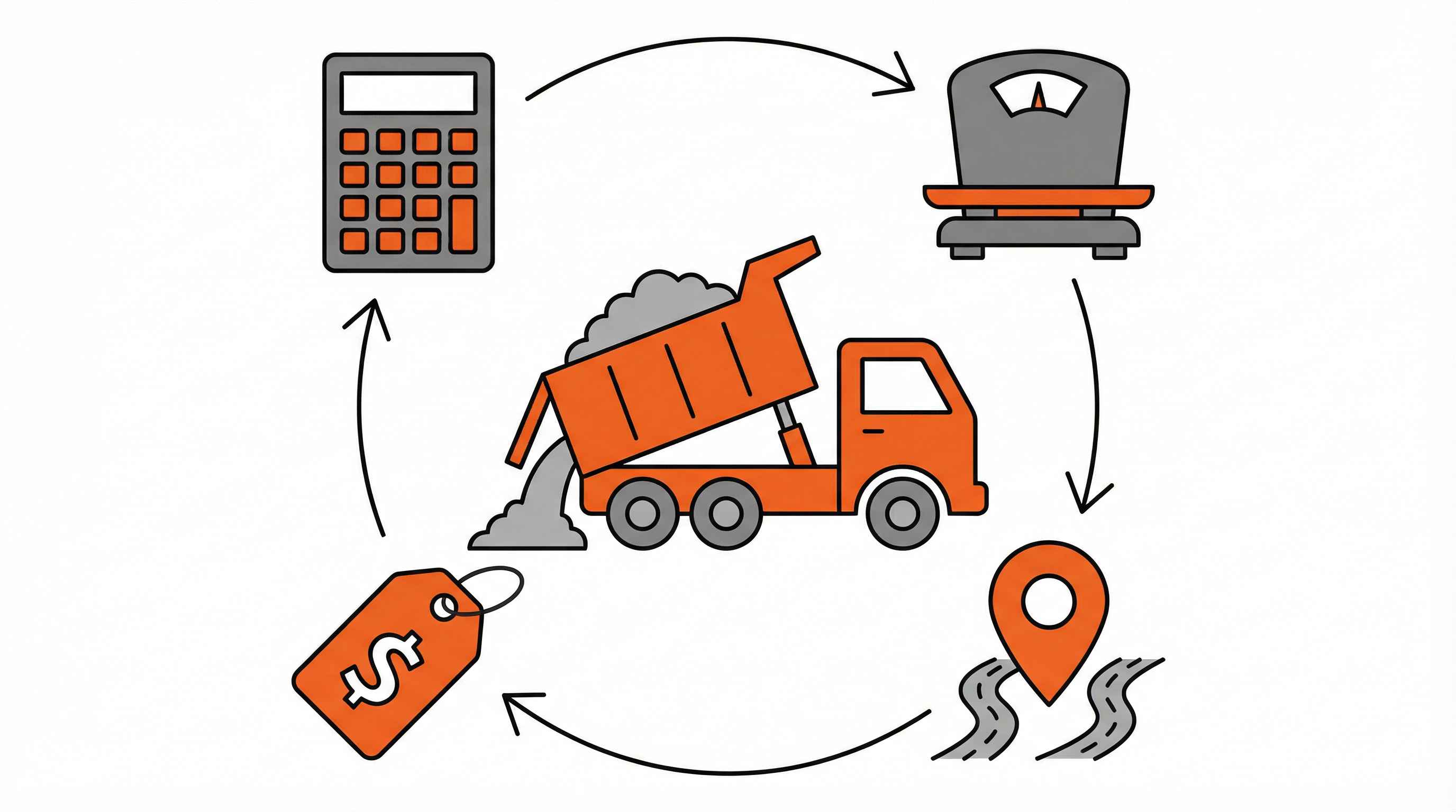 2025 Dump Truck Load of Gravel Cost Calculator, Prices Per Ton and Delivery