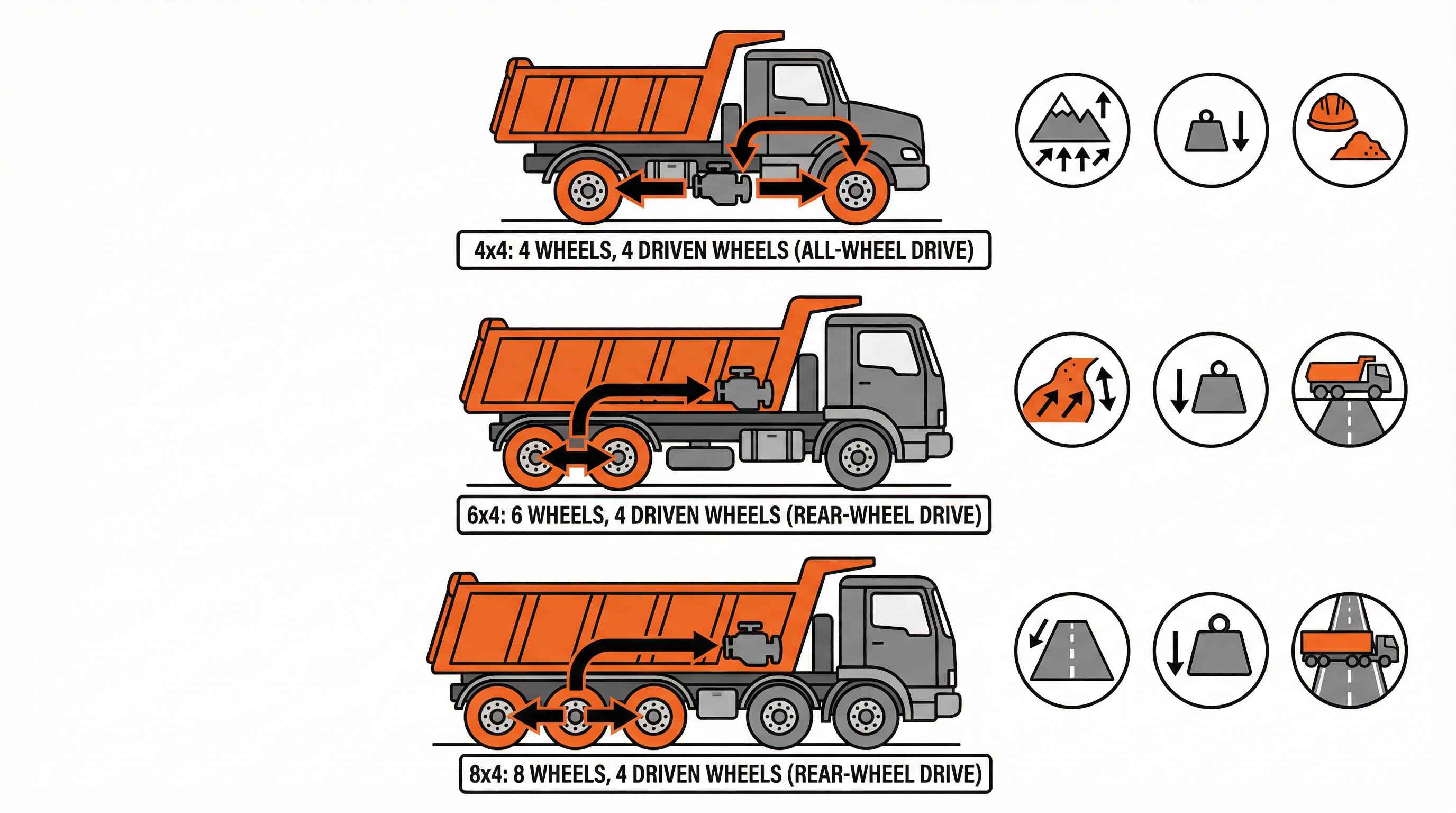 Are Dump Trucks 4 Wheel Drive? Understanding Drivetrain Options
