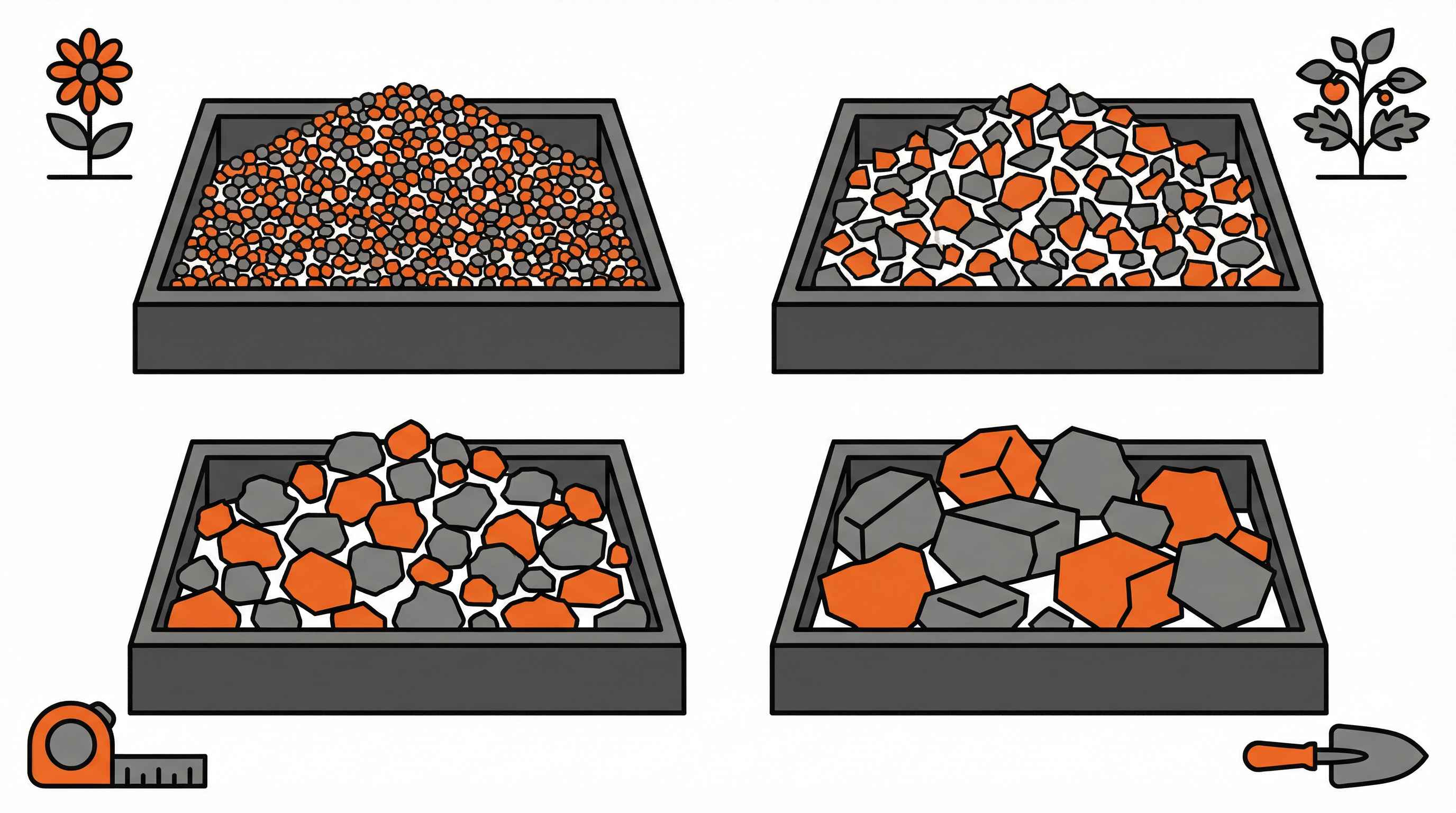 Best Crushed Rock Size for Garden Beds  Complete Guide