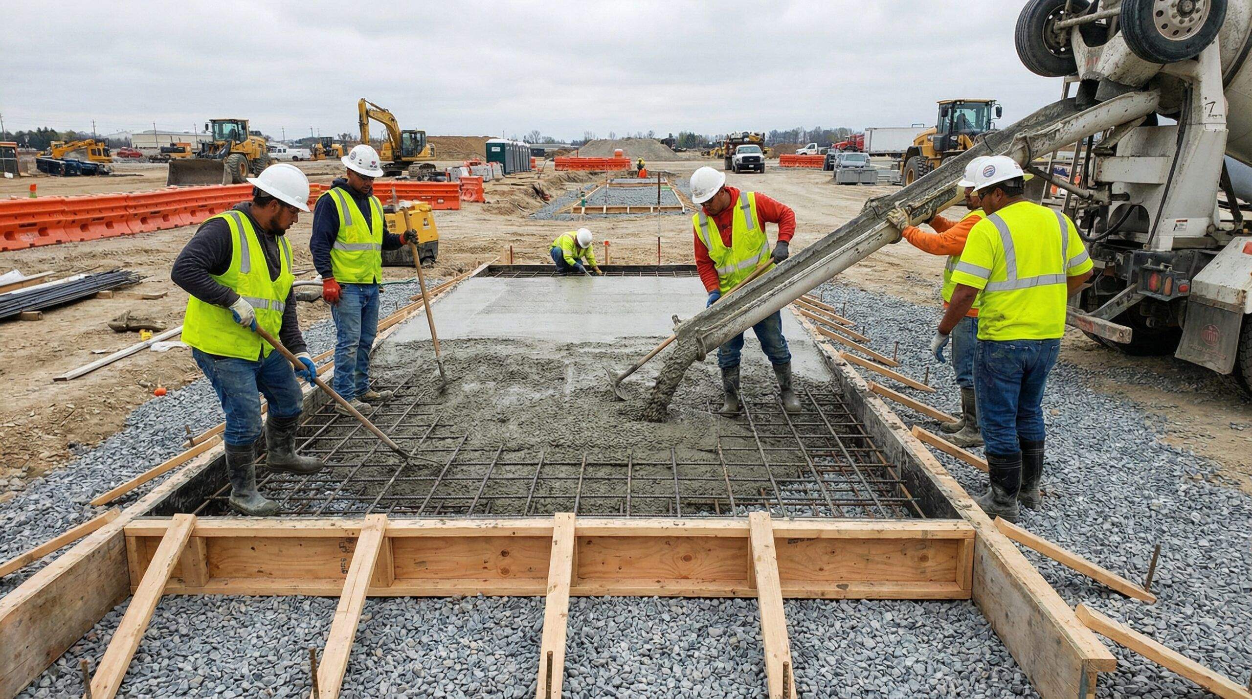 Best Crushed Stone Size for Concrete Slabs