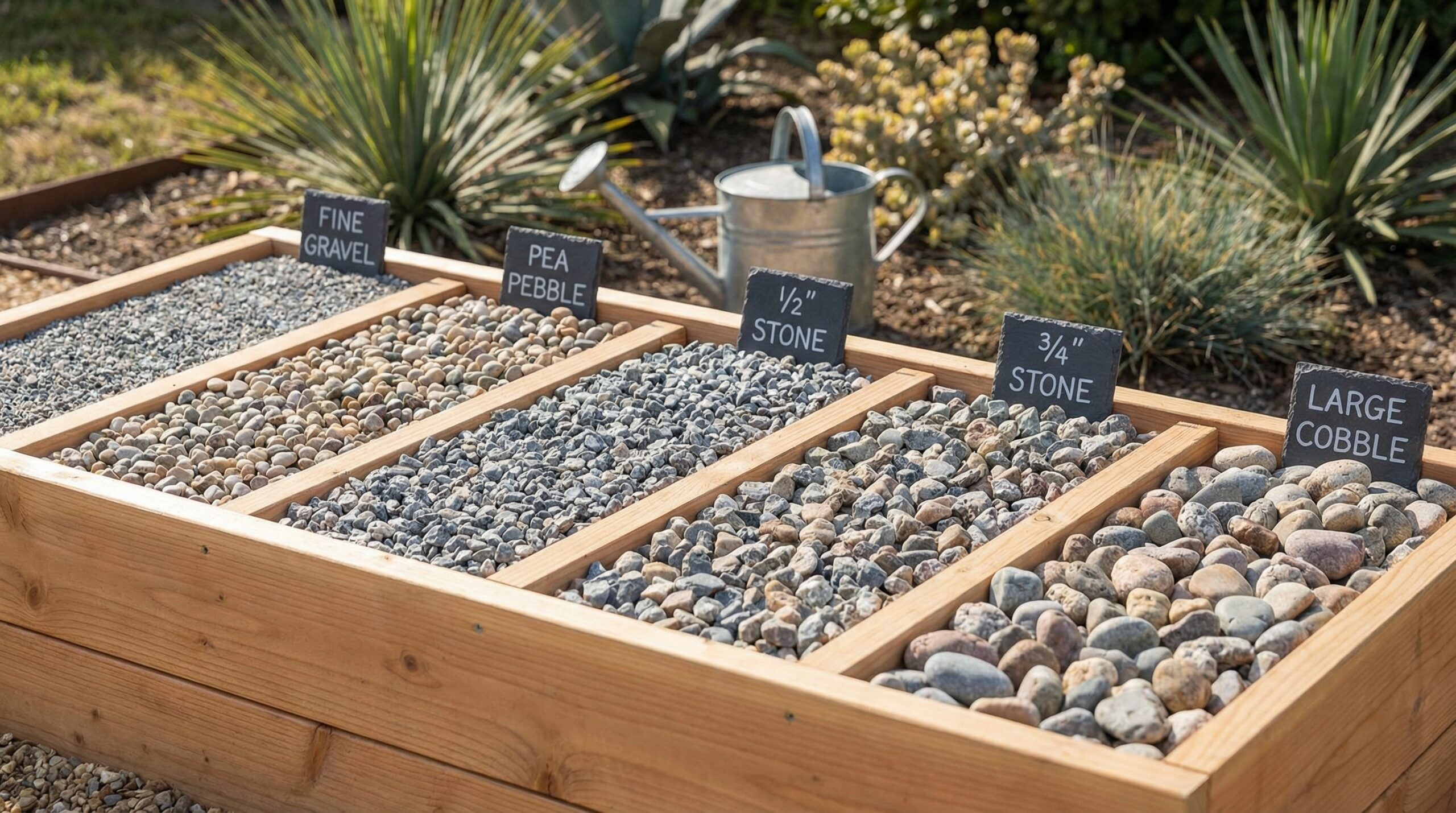 Best Crushed Stone Size for Garden Beds  Complete Guide to Choosing the Right Size