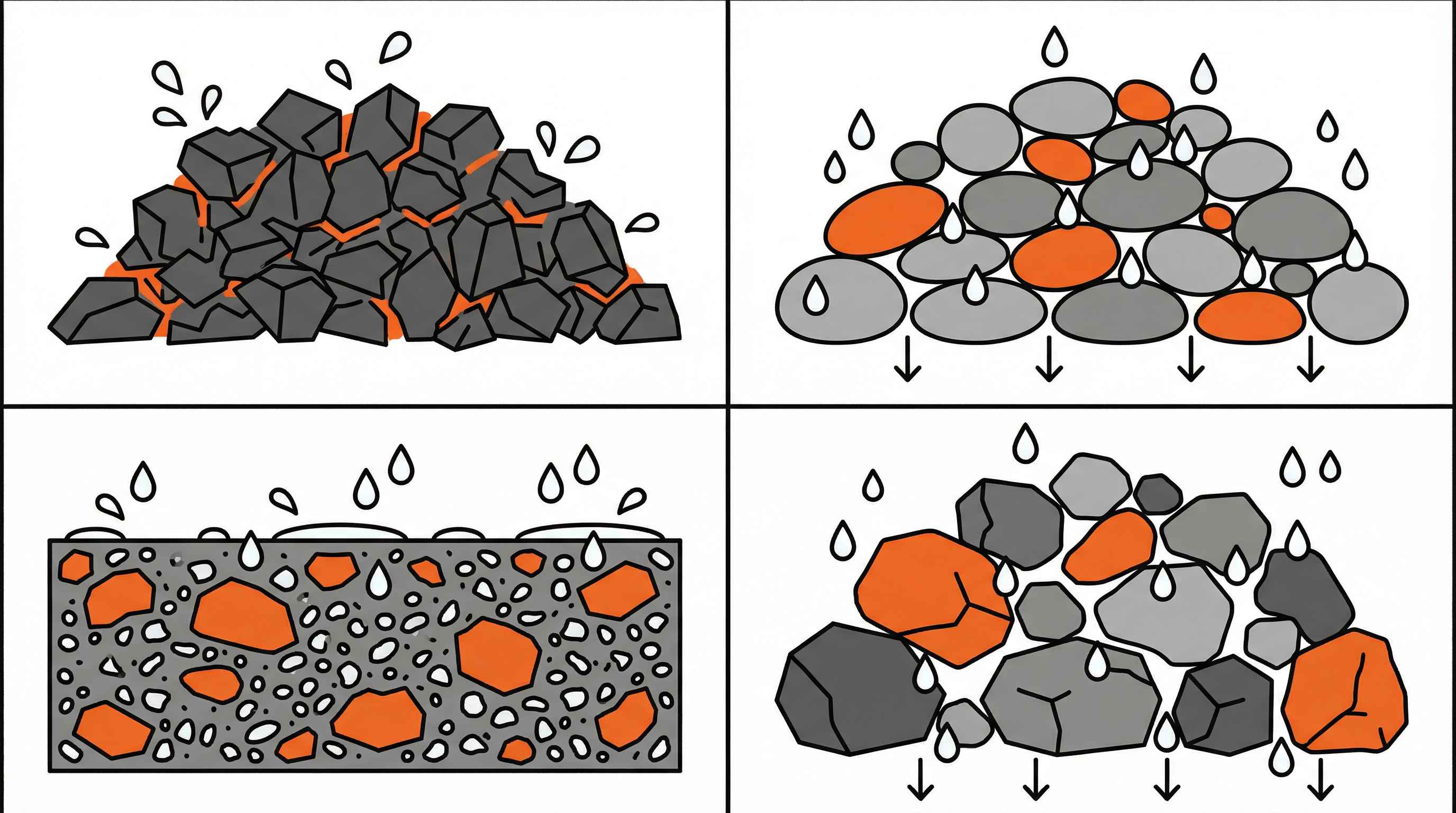 Best Gravel Types for Wet Areas That Won't Wash Away