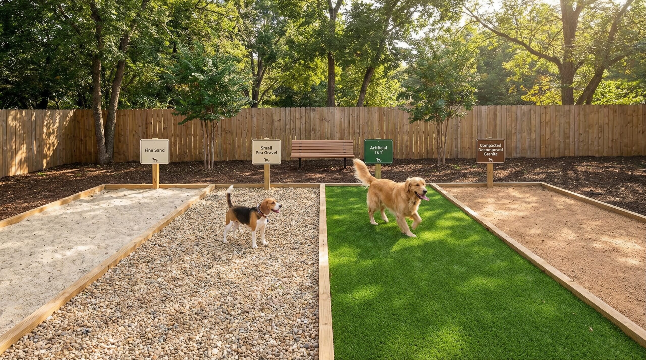 Best Material for a Dog Run Base (Is Sand a Good Option?)
