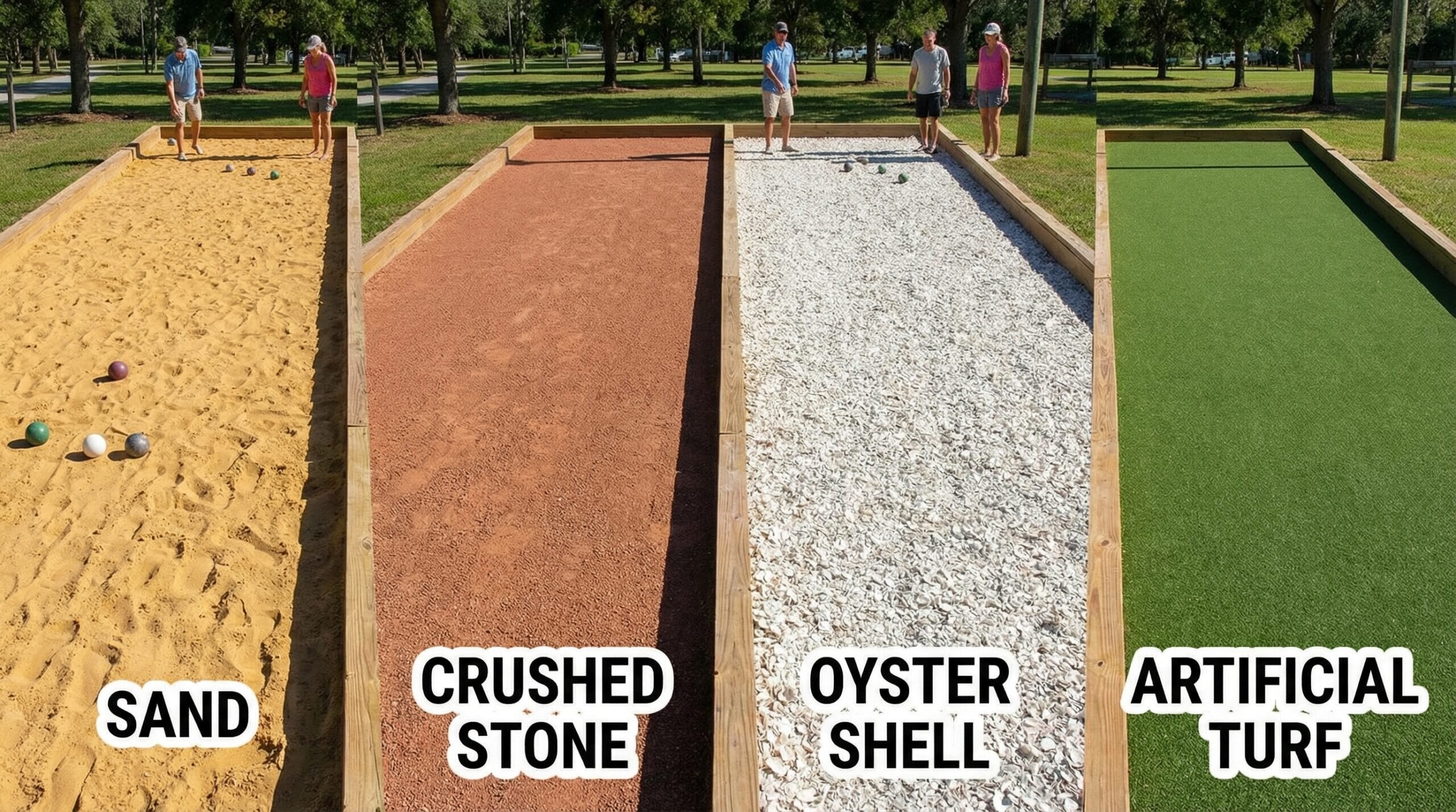 Best Surface Materials for Bocce Ball Courts (Is Sand a Good Option?)
