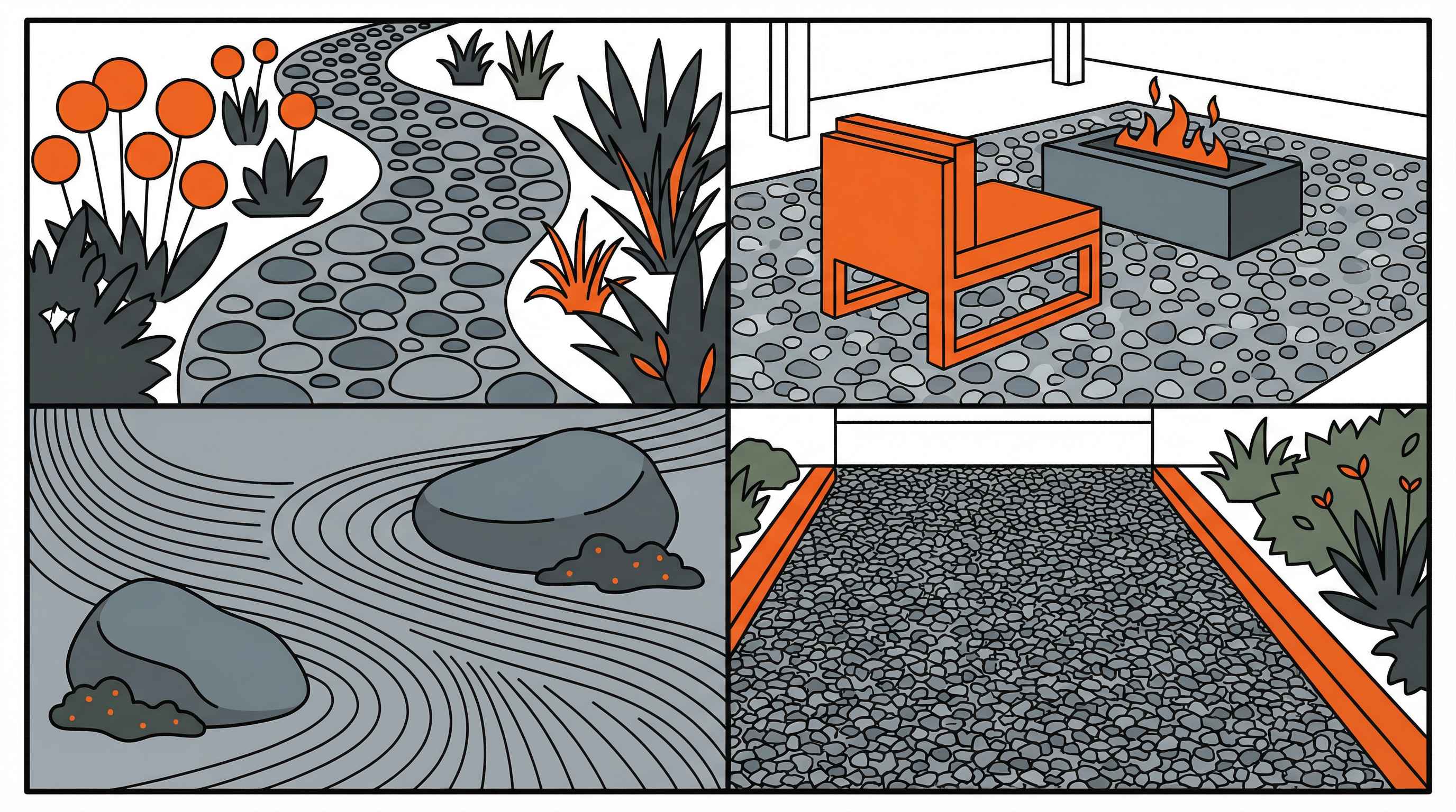Blue Gray Gravel Guide for Stunning Outdoor Spaces