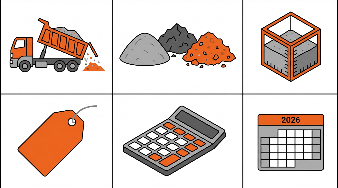 Bulk sand prices 2026 – Complete cost guide for construction and landscaping