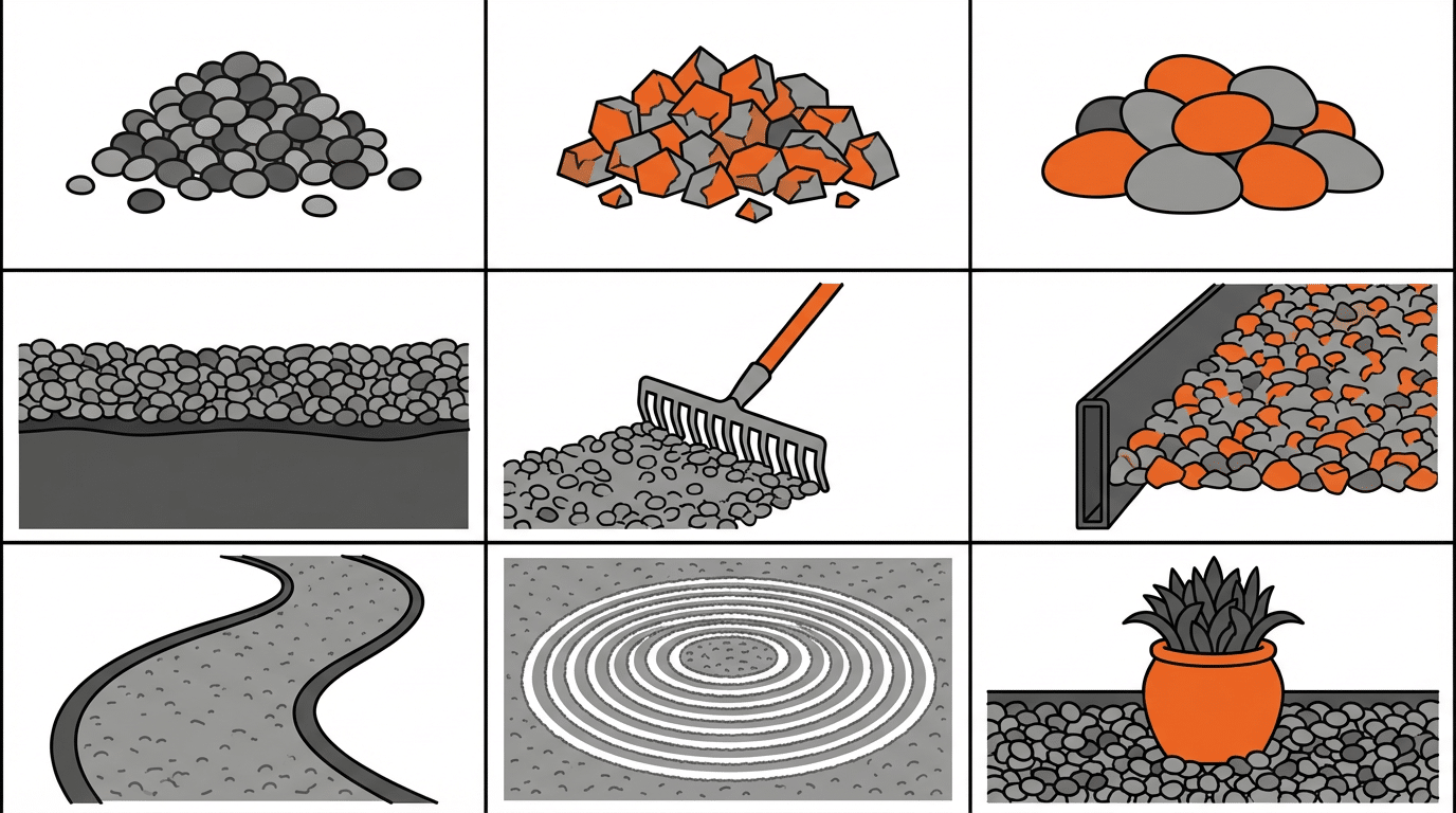 Complete Guide to Landscaping with Gravel Types, Installation and Design Ideas