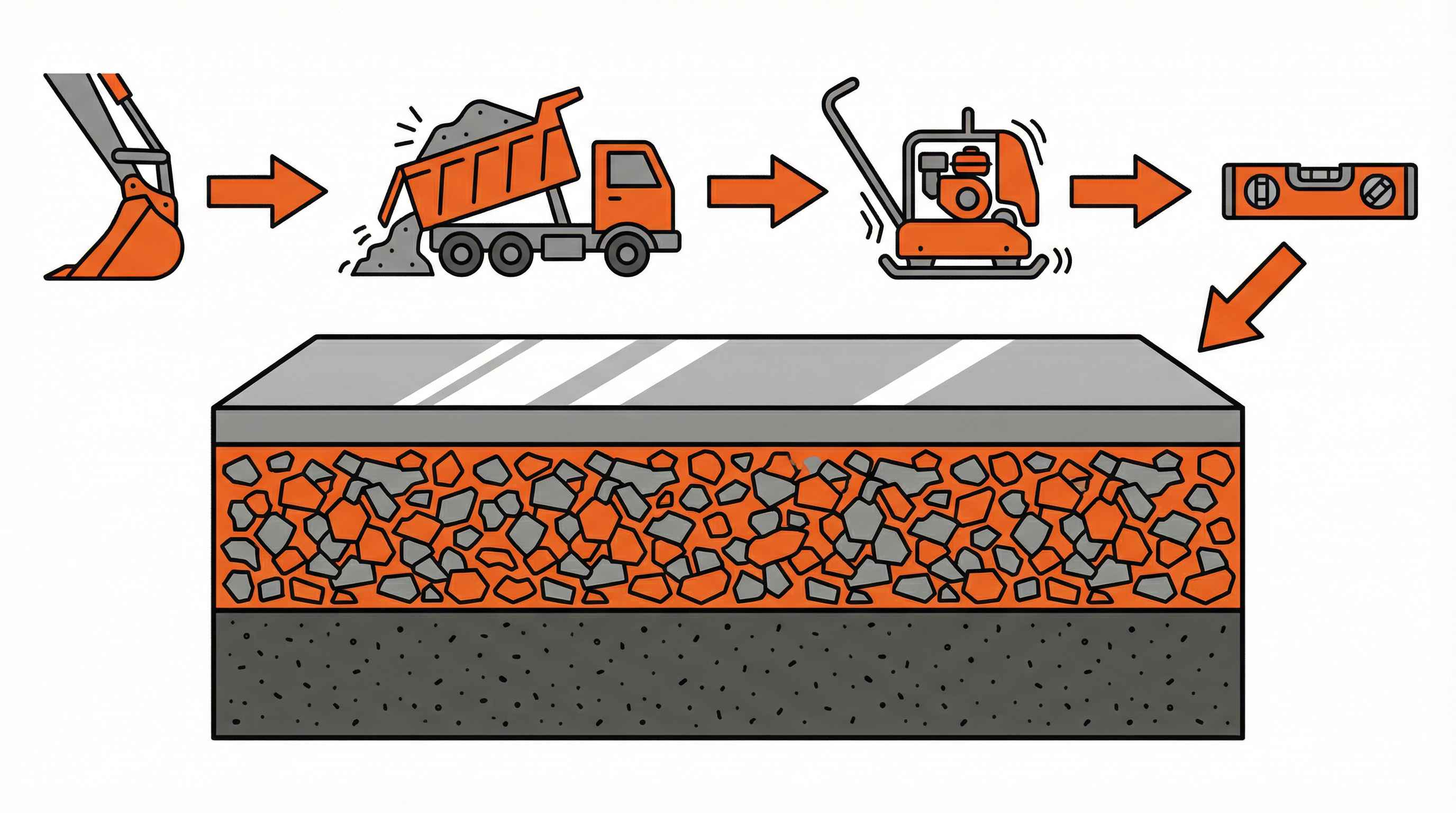 Complete Guide to Road Base Material for Driveways and Construction