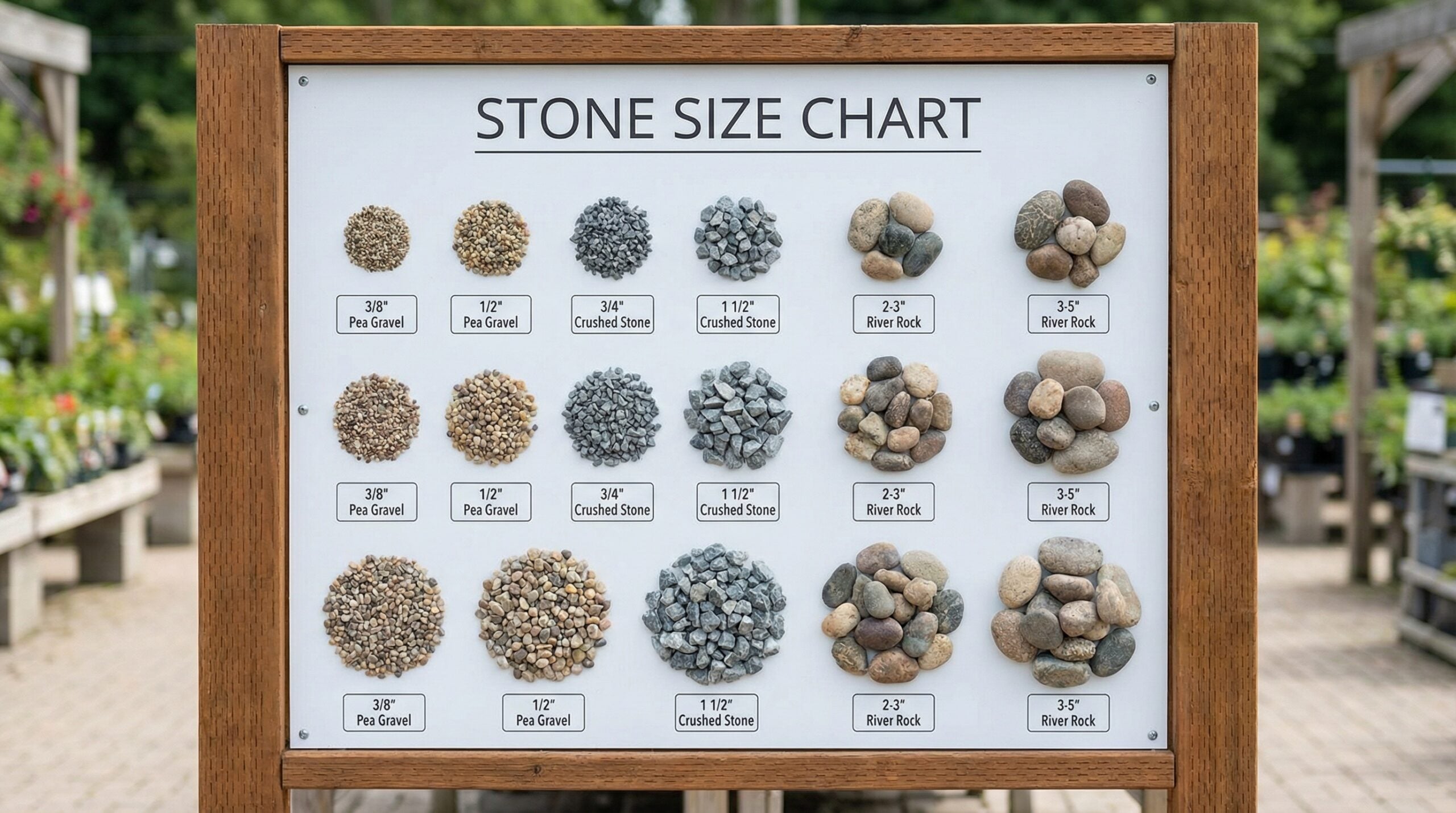 Complete Stone Size Chart Guide for Every Project Type