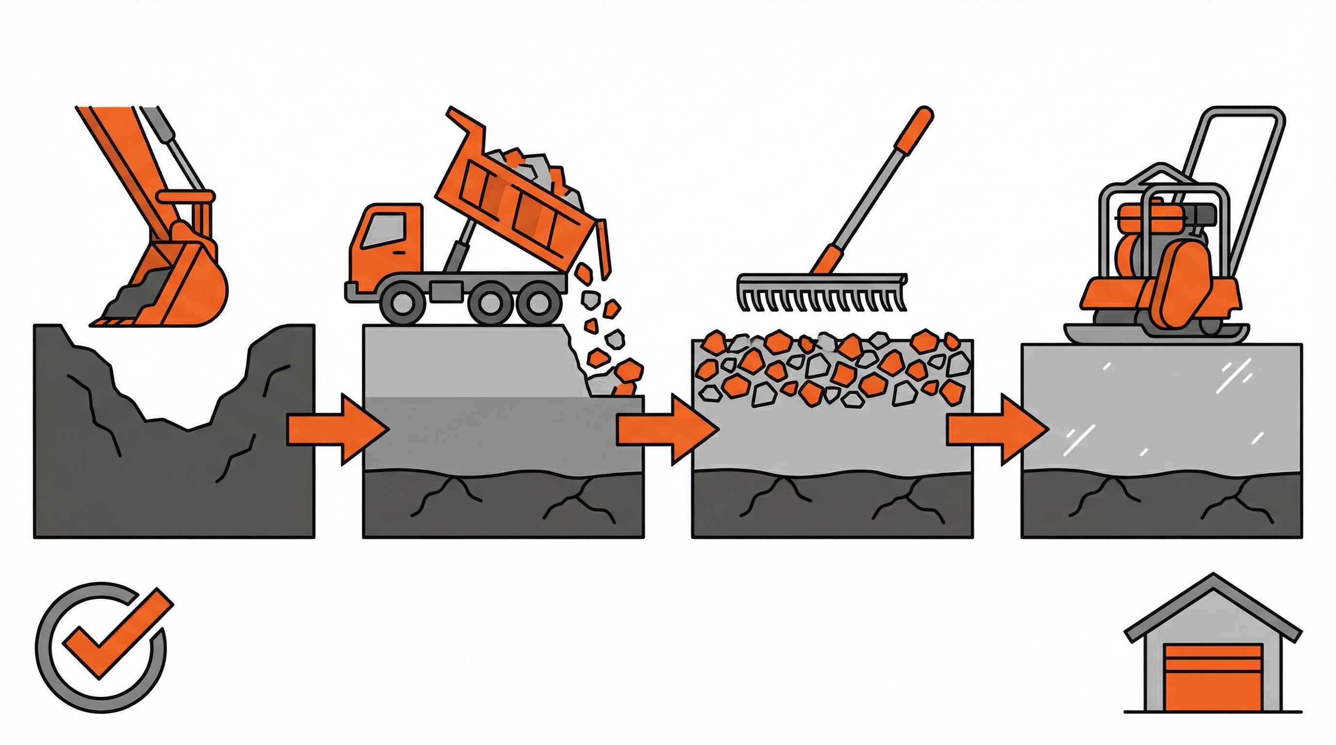 Crushed Concrete Garage Floors  Complete Installation and Benefits Guide