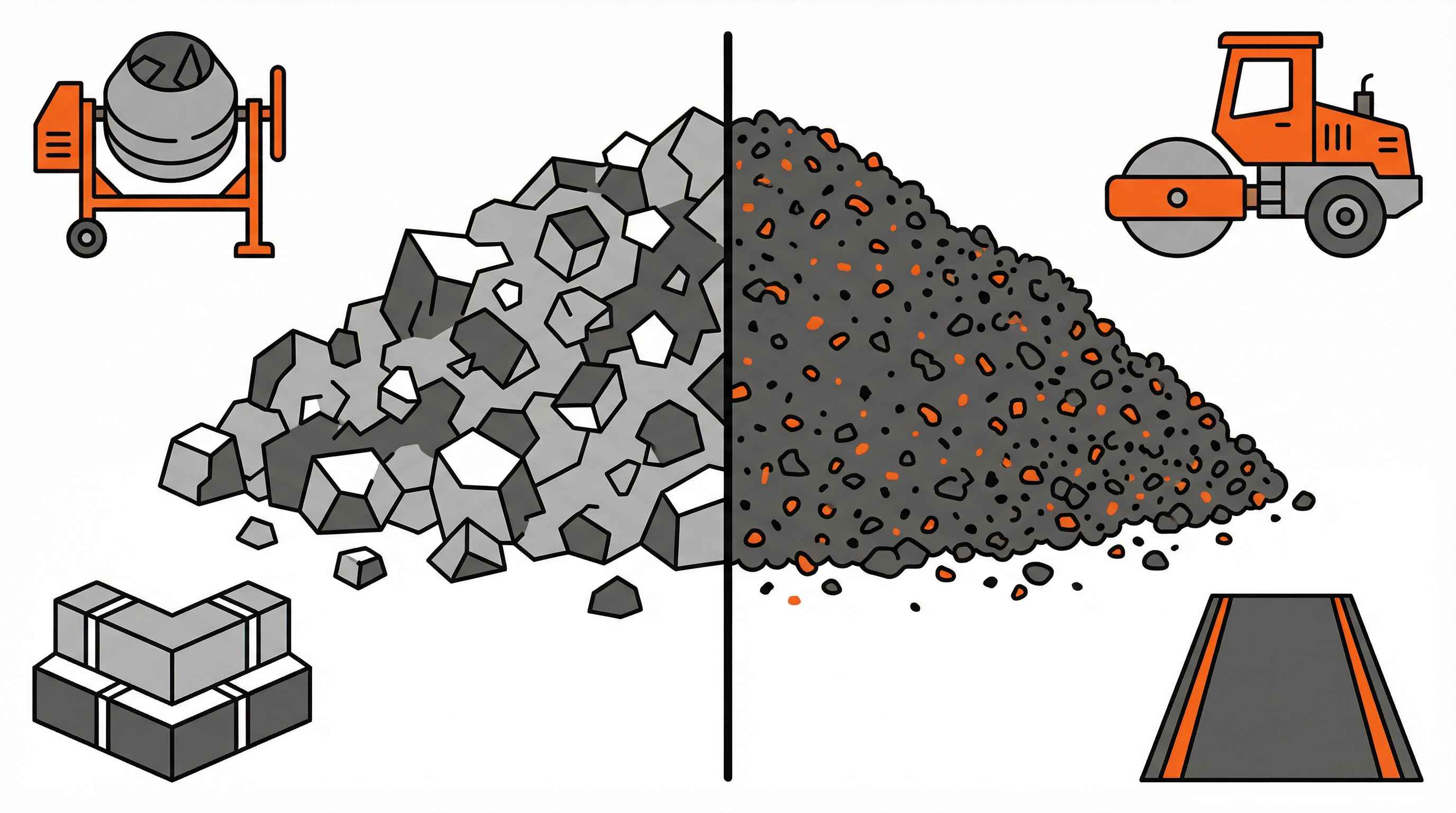 Crushed Concrete vs Millings: Which Recycled Material Is Best for Your Project