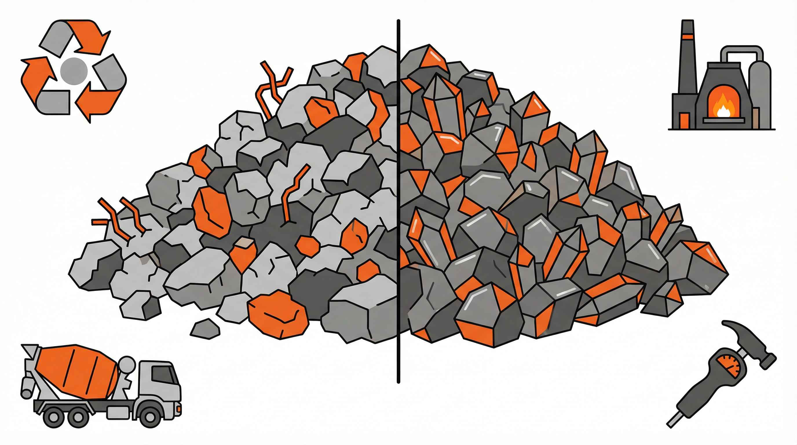 Crushed Concrete vs Slag  Which is Better for Your Project