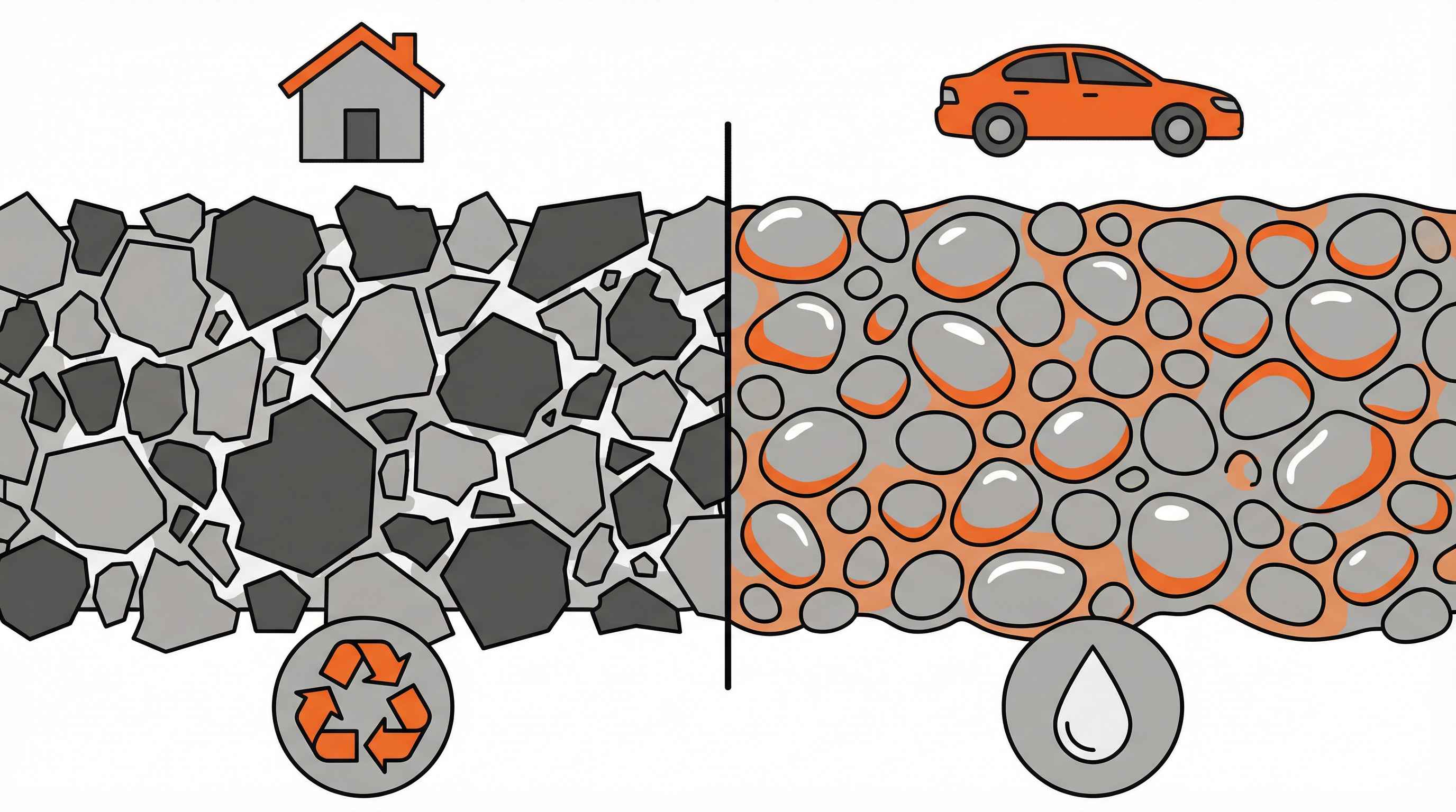 Crushed Concrete vs Washout for Driveways  Complete Comparison Guide