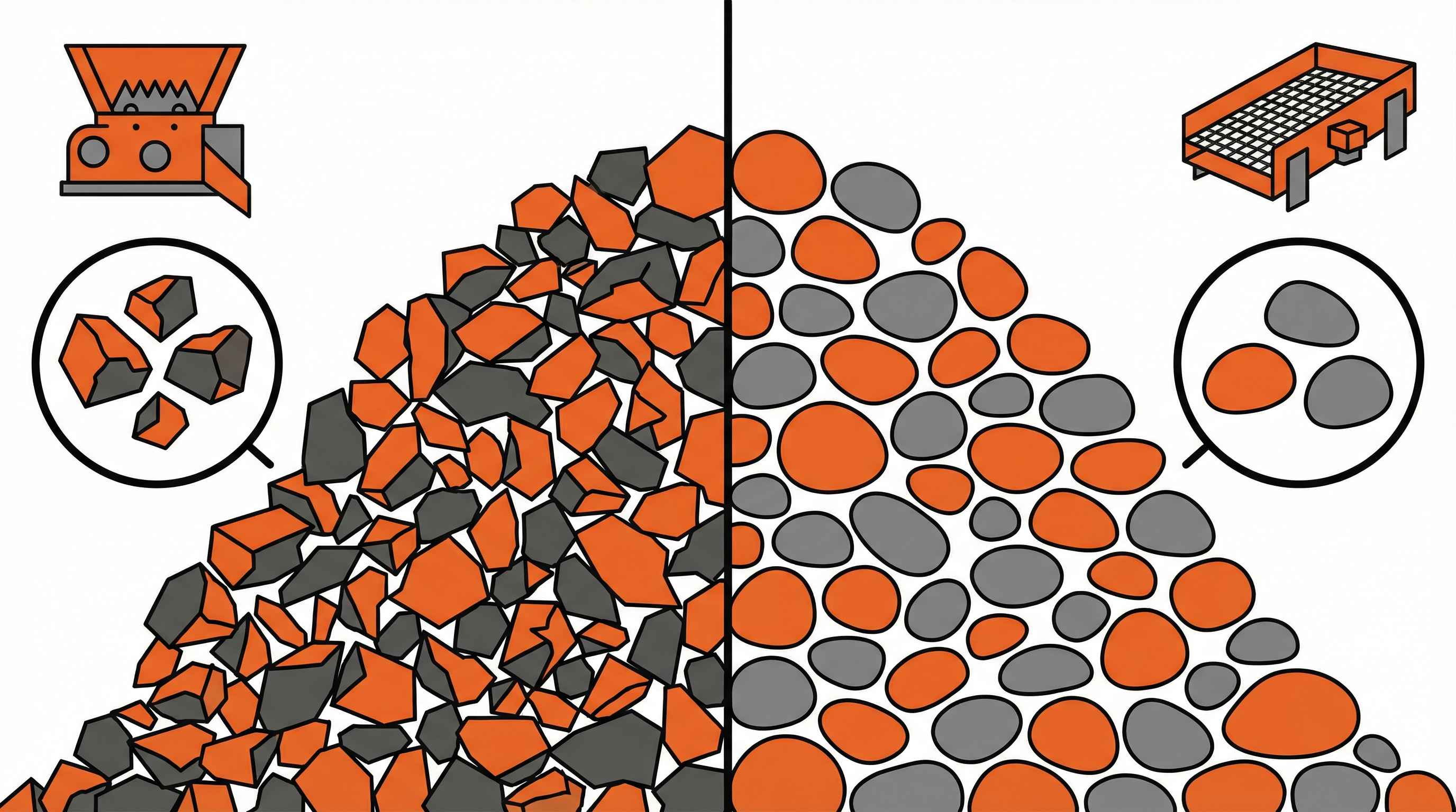 Crushed Gravel vs Screened Gravel  Which Type is Right for Your Project