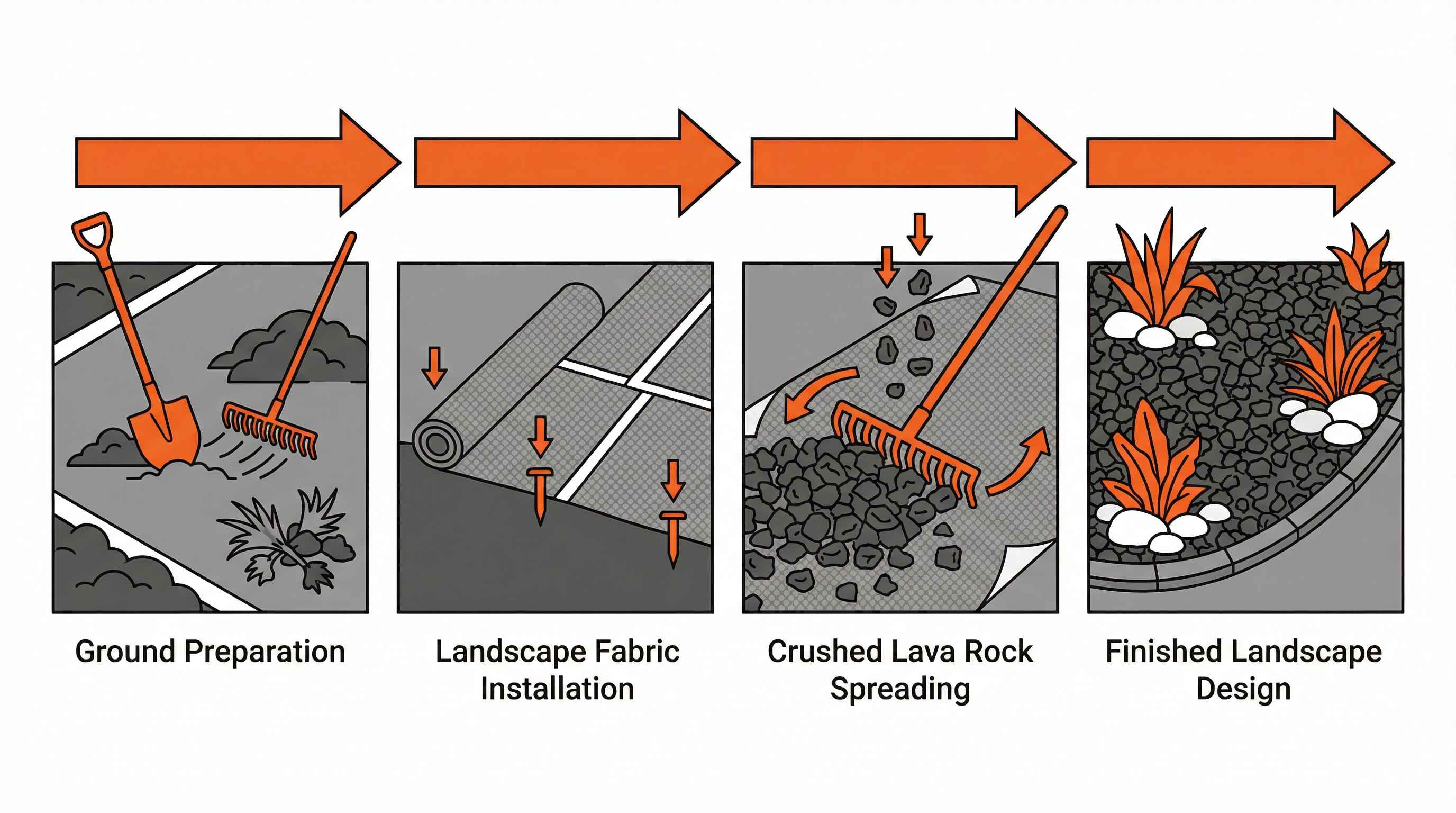 Crushed Lava Rock for Landscaping: Benefits, Installation, and Design Ideas
