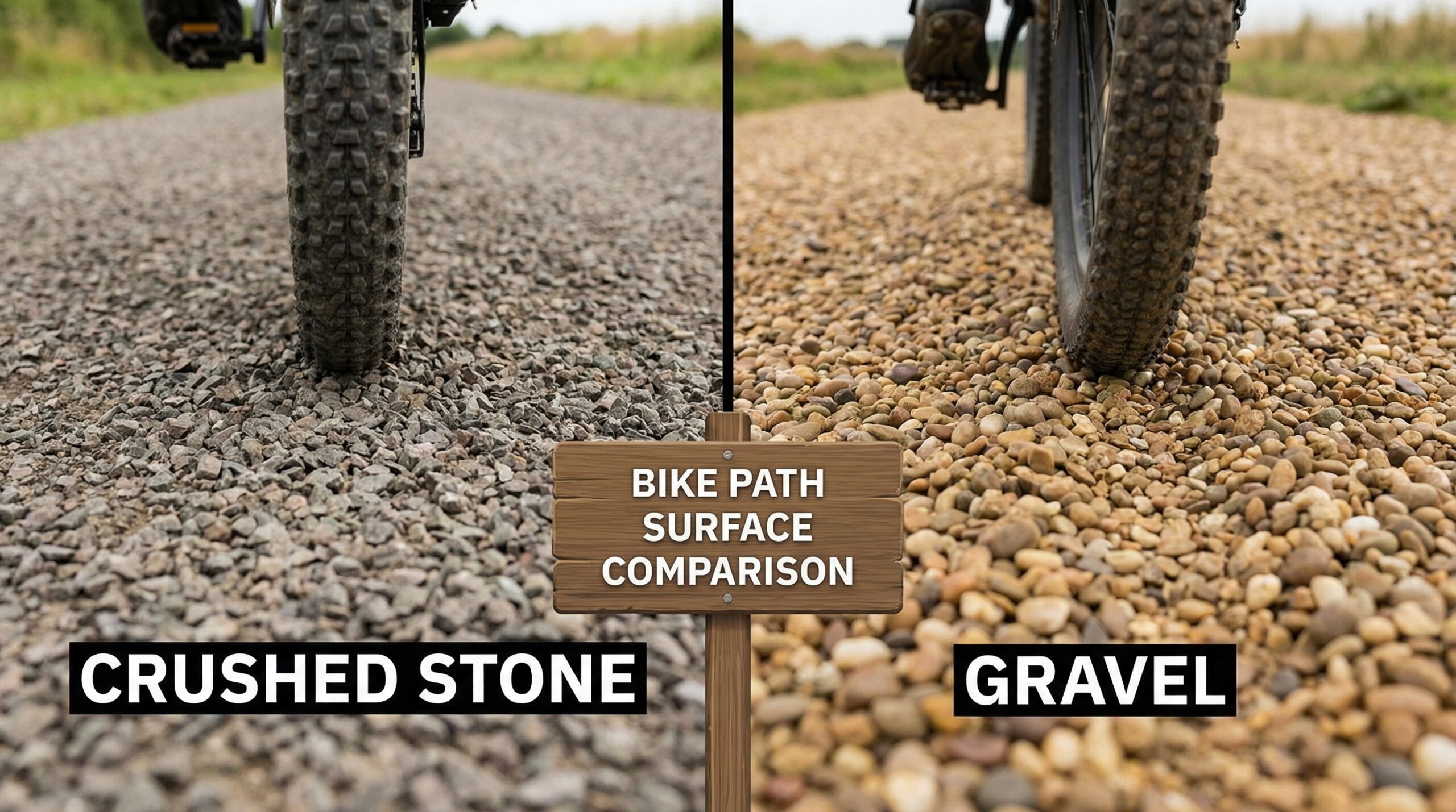 Crushed Stone vs Gravel for Bike Paths  Complete Surface Comparison Guide
