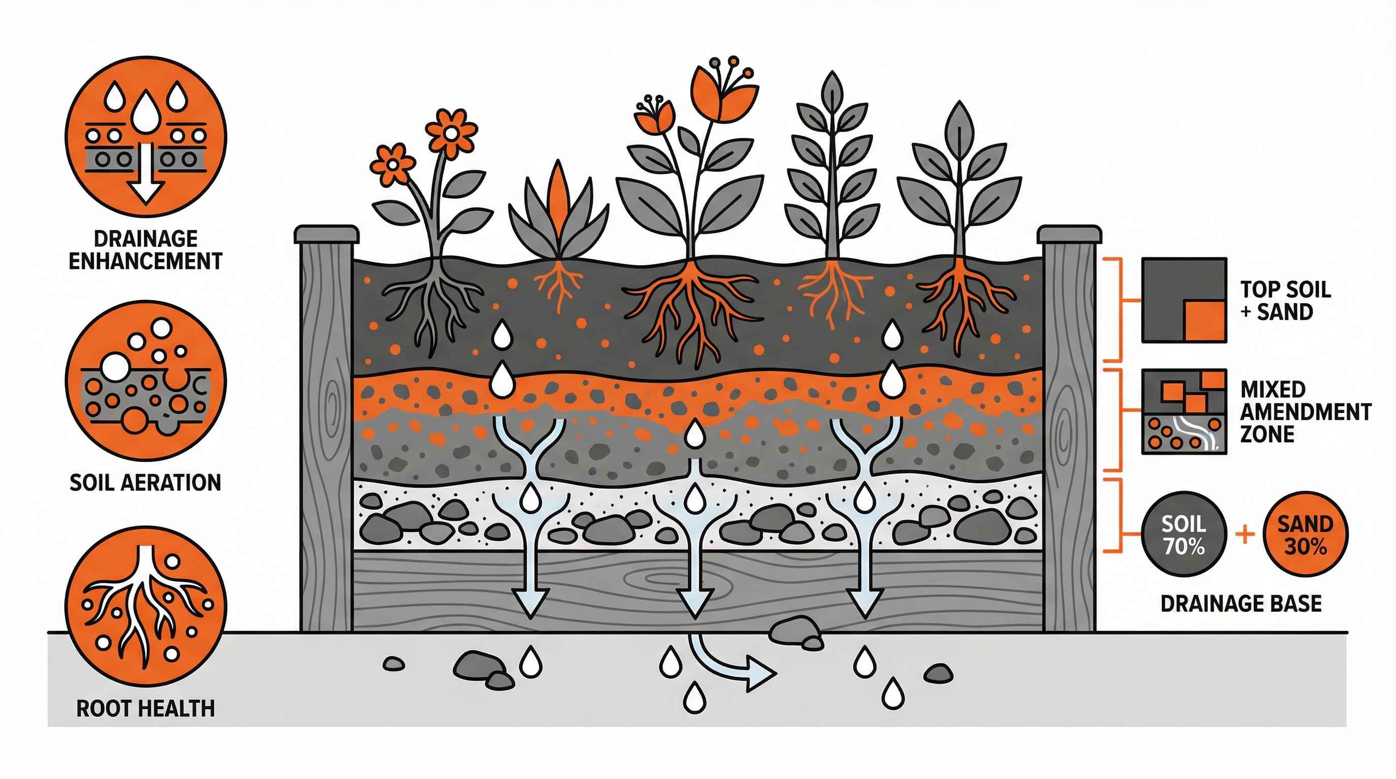 Decomposed Granite for Raised Garden Beds and Flower Beds Complete Guide