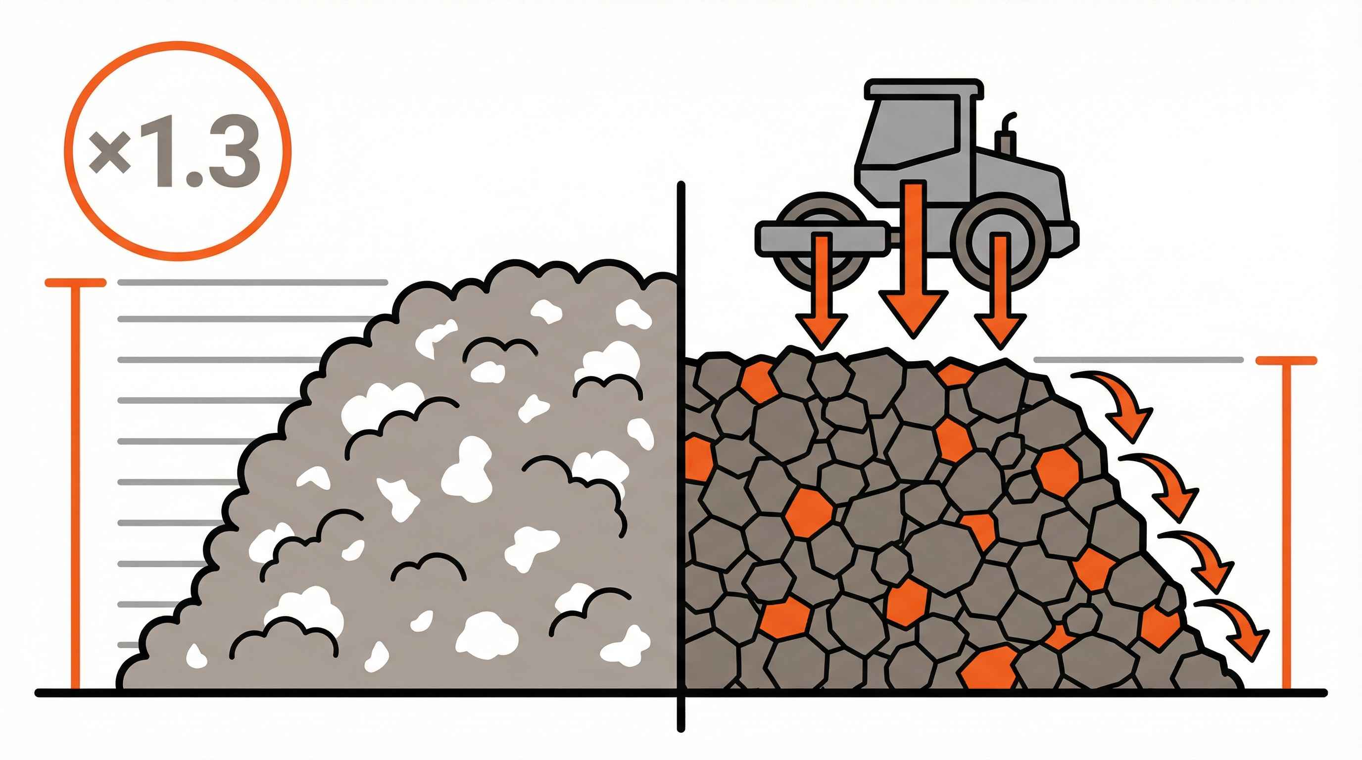 Fill Dirt Calculator with Compaction Factor 2025