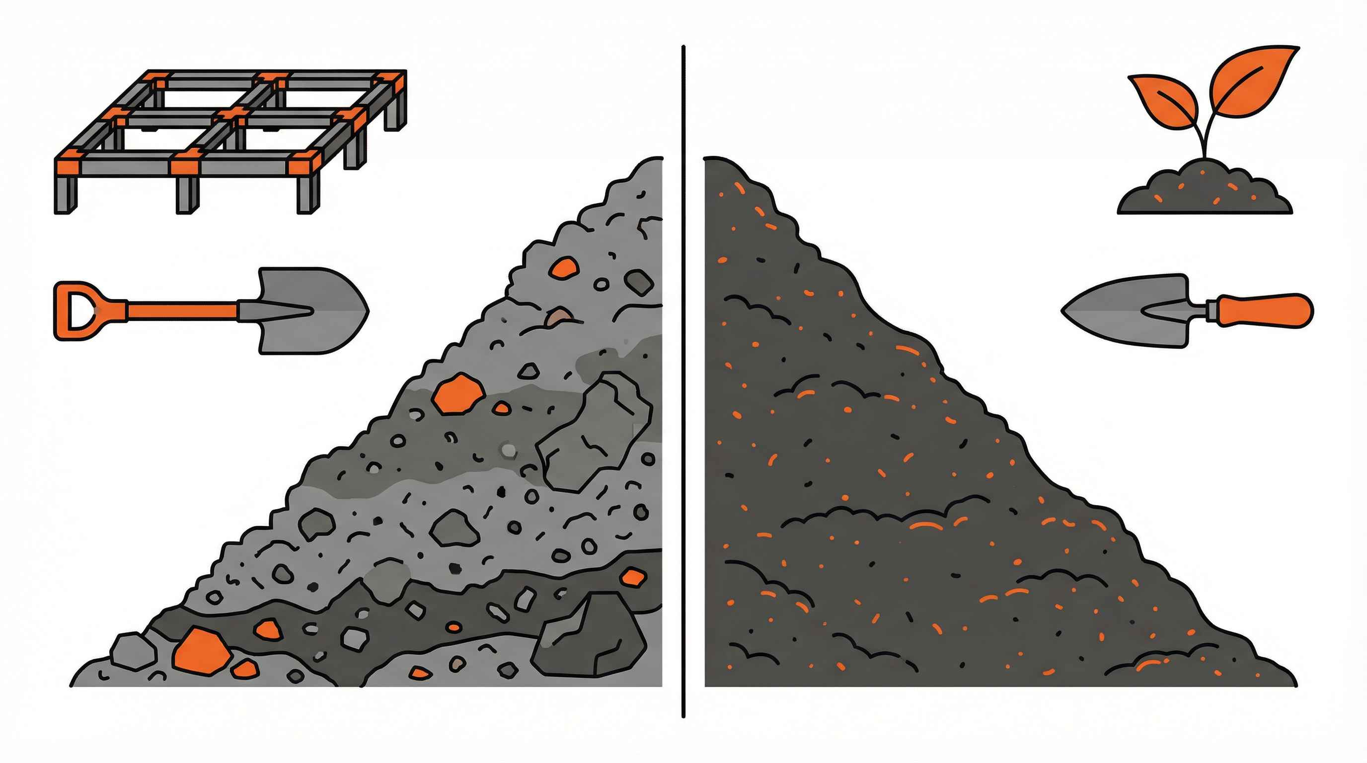 Fill Dirt vs Black Dirt  Complete Guide to Choosing the Right Soil for Your Project