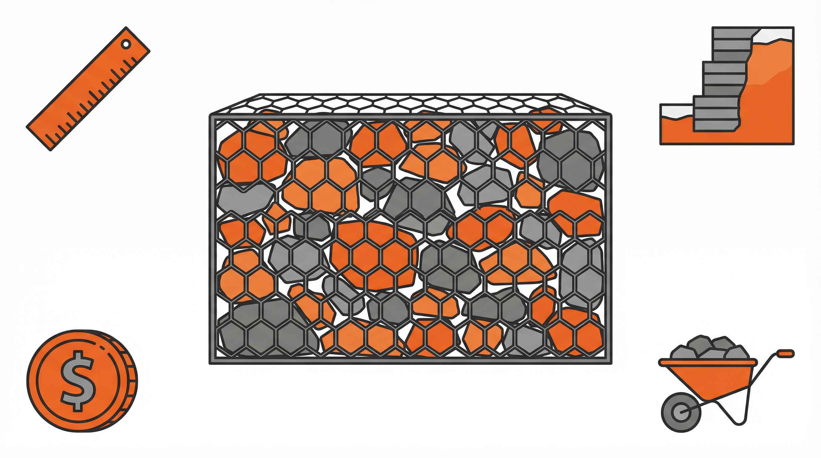 Gabion Stone 8-12 Inches  Complete Guide to Sizes, Uses &#038; Costs
