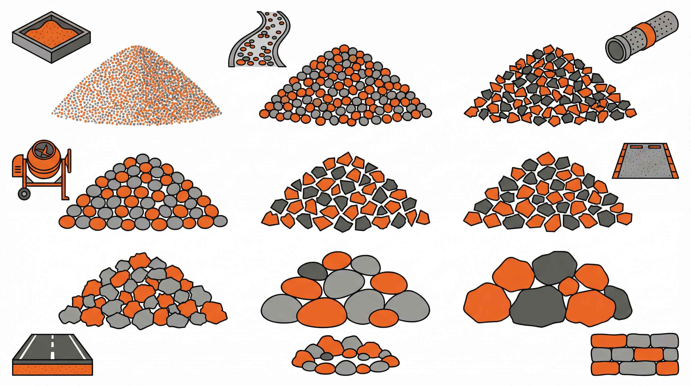 Gravel Sizes and Uses: Complete Size Chart and Project Guide