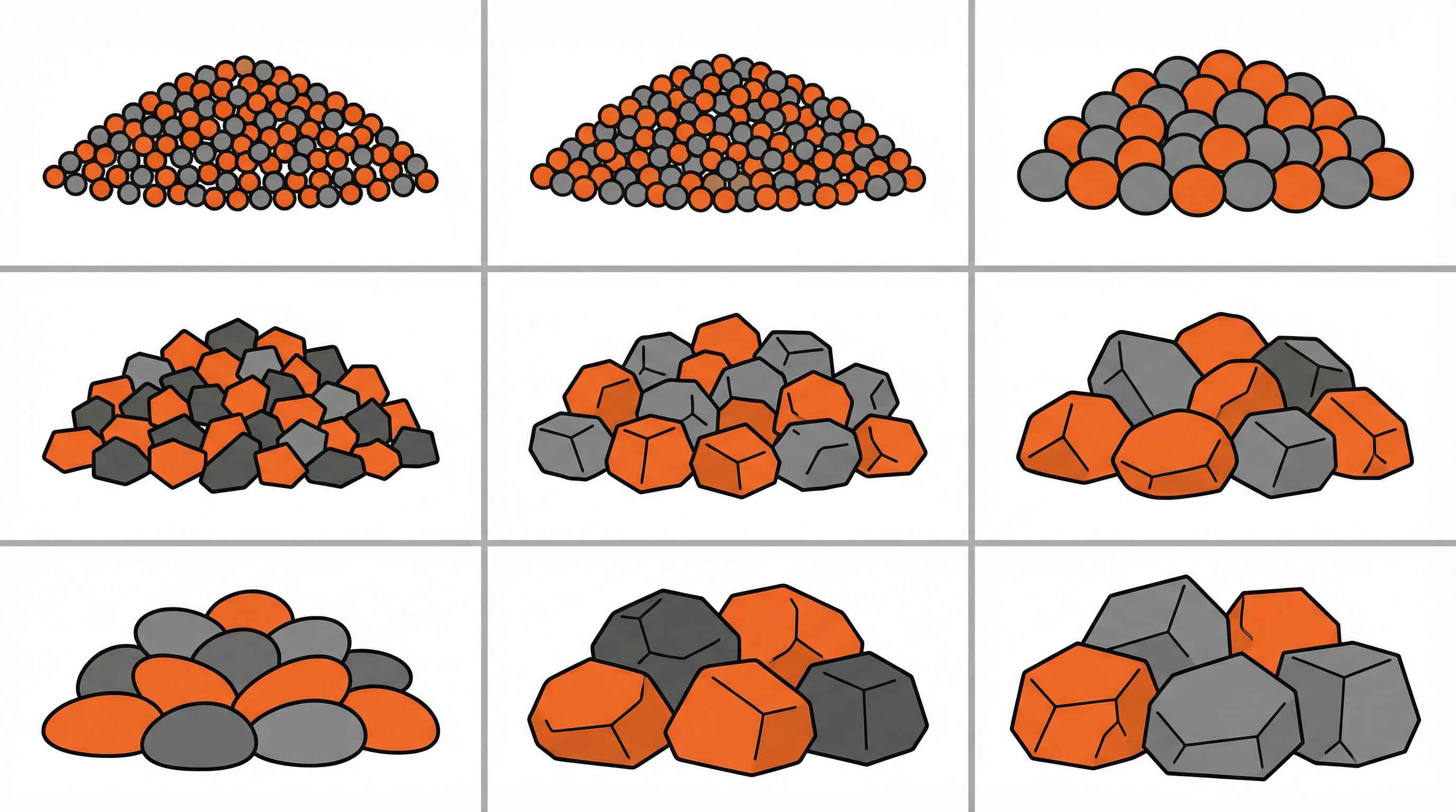 Gravel Sizes Chart with Pictures  Complete Visual Guide from 4mm to 64mm