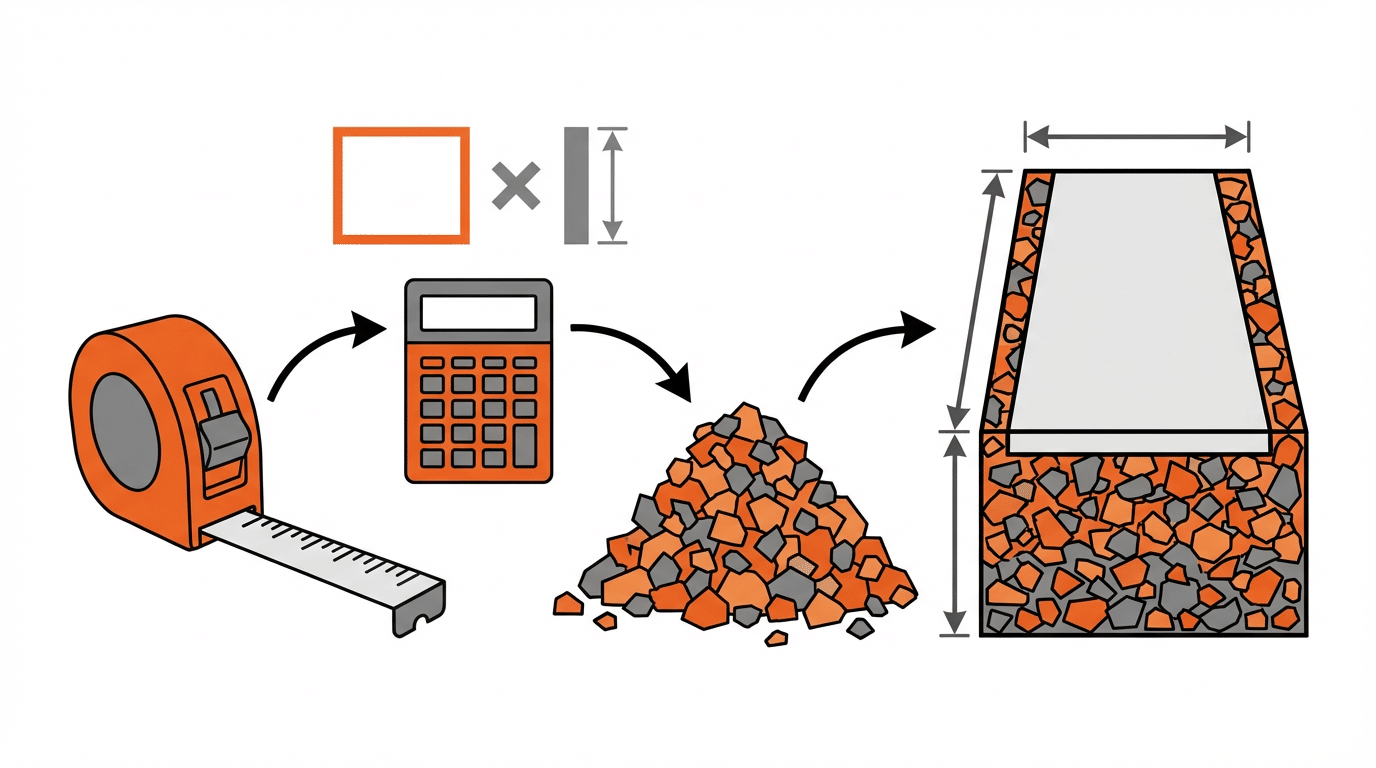 How Much Crushed Concrete Do I Need for a Walkway Calculator Guide