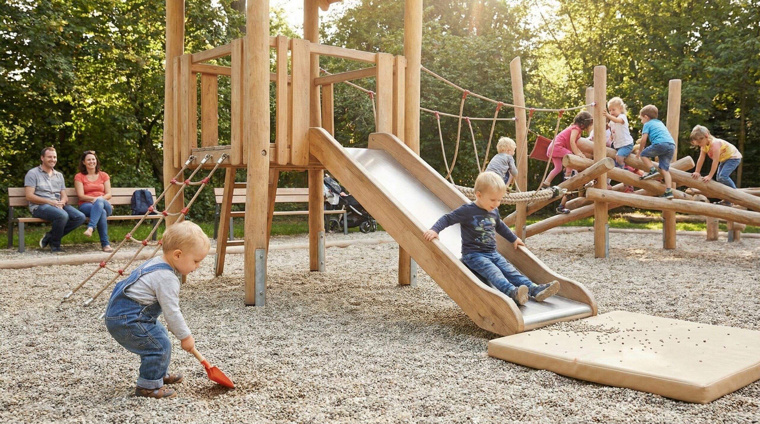 How Much Pea Gravel Do I Need for a Playground Surface