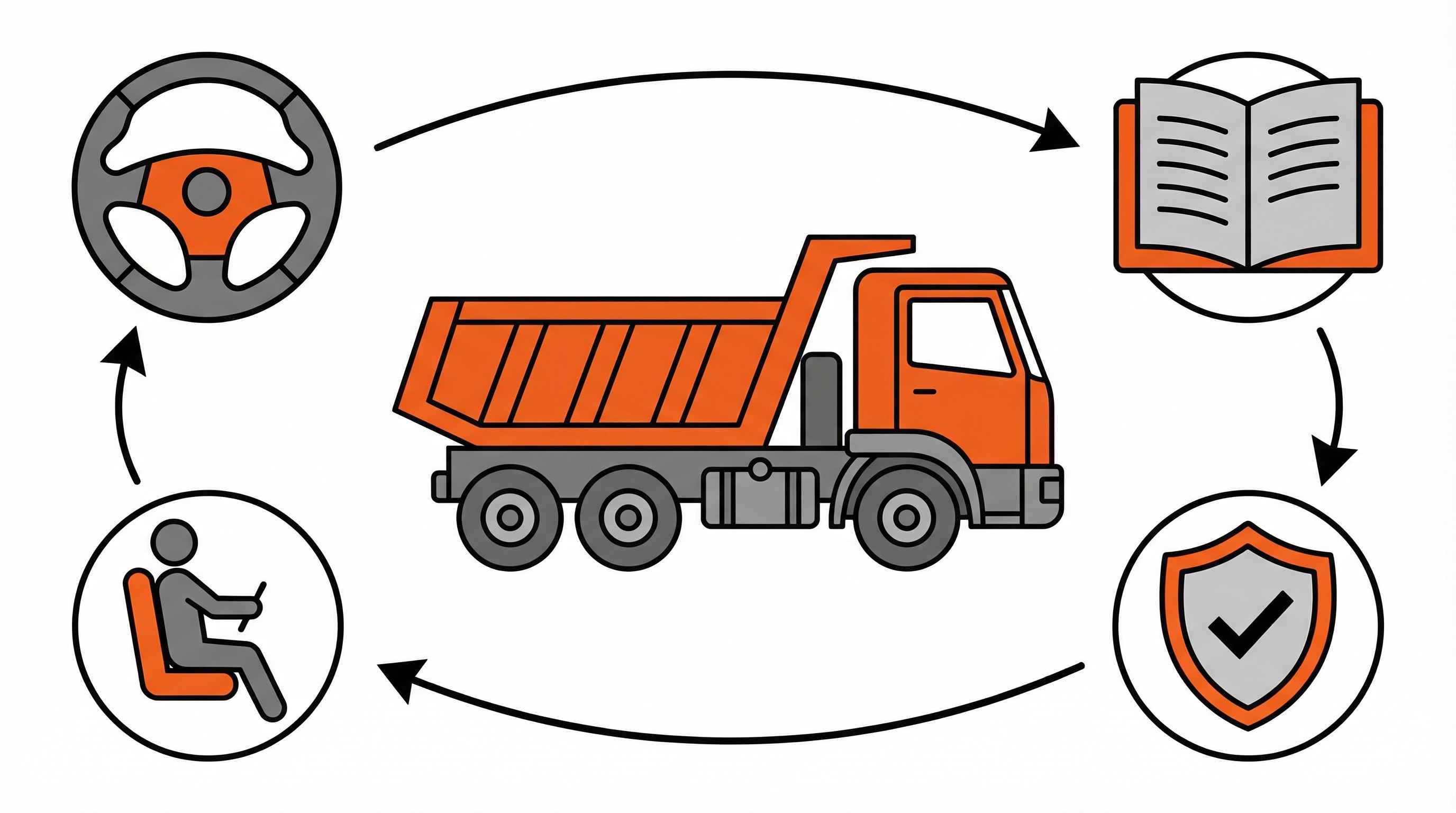 How to Adjust a Hydraulic Pump on a Dump Truck