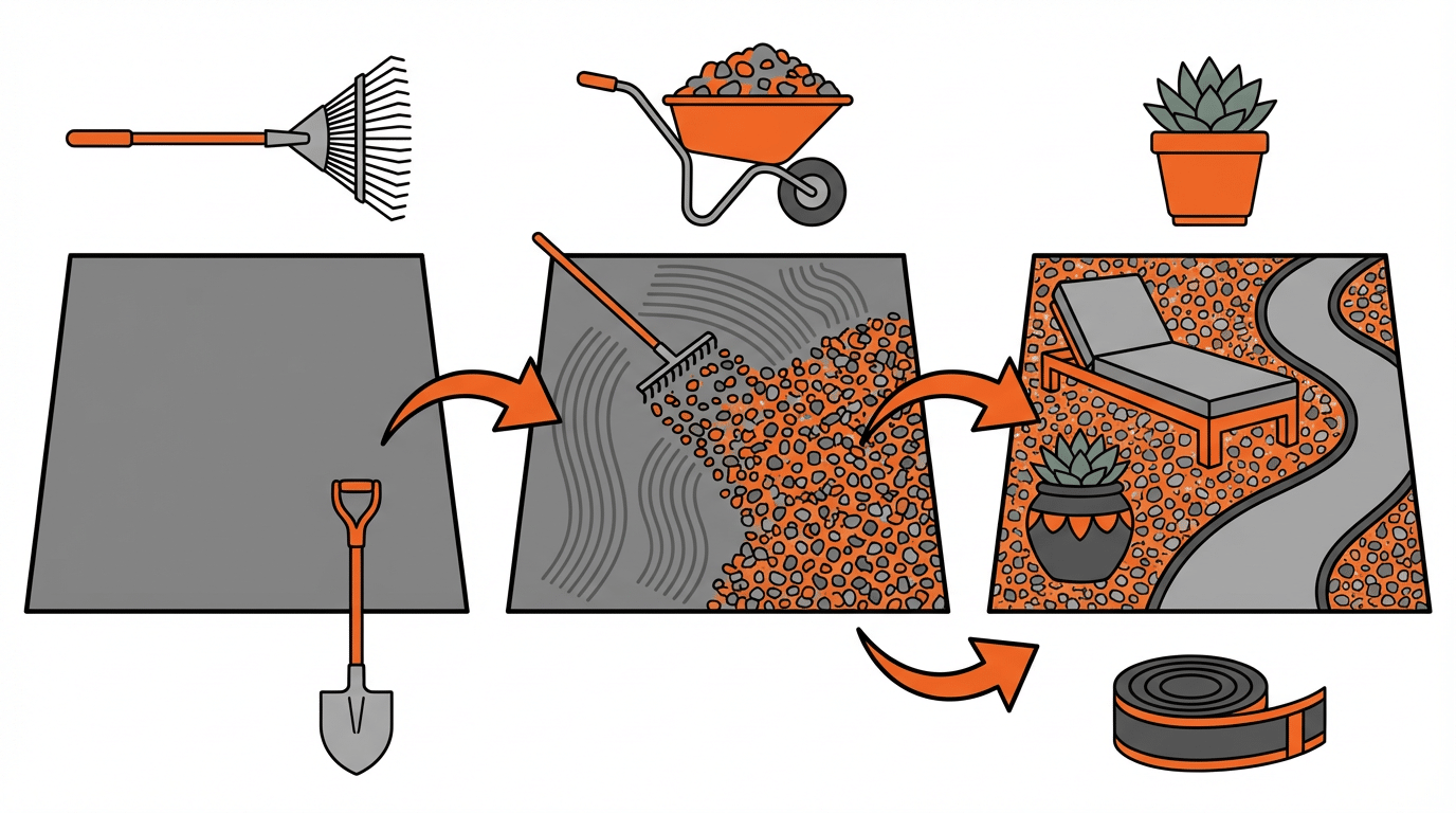 How to create a stunning gravel backyard oasis in 2026