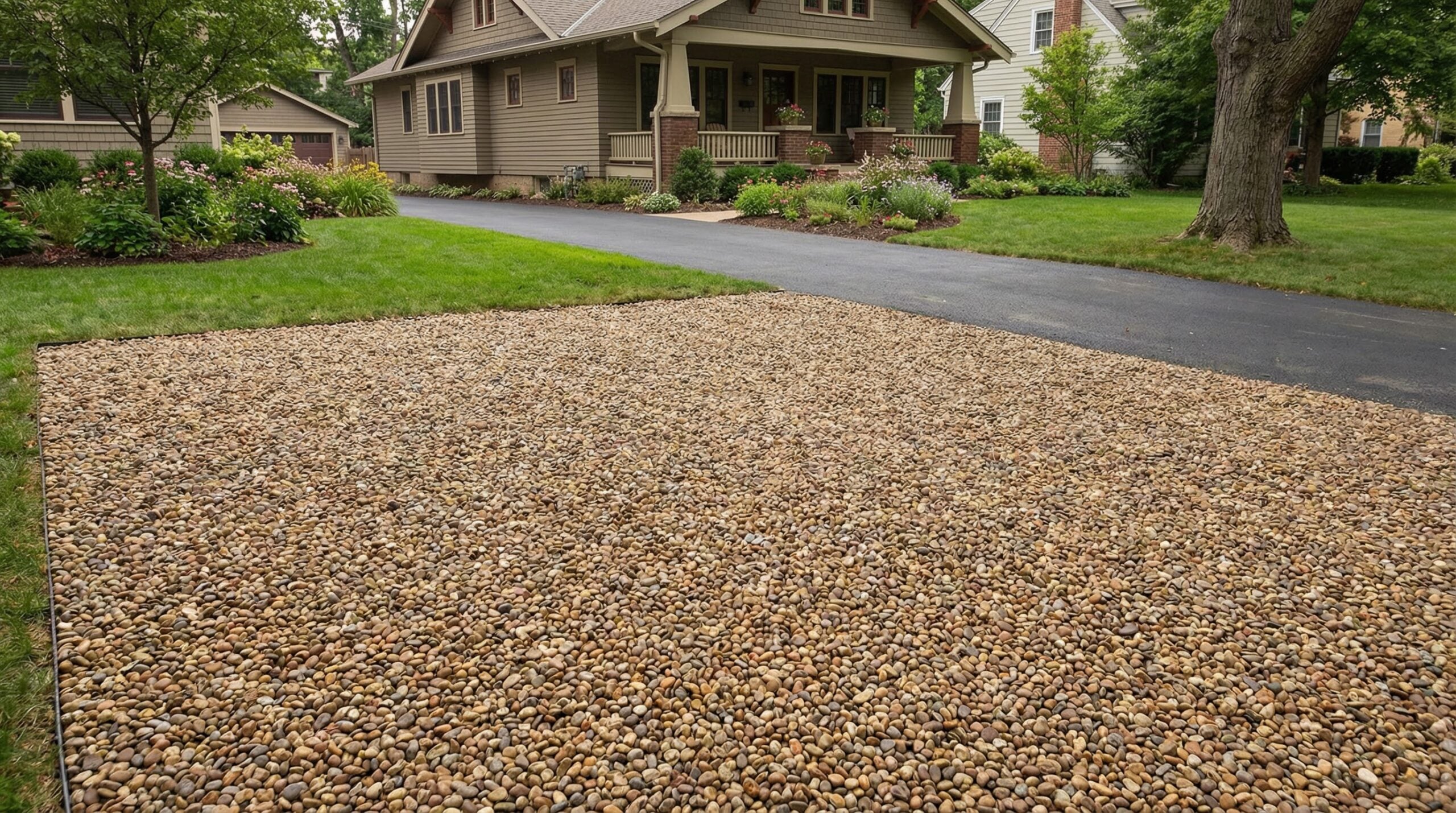 How to maintain a pea gravel parking pad for lasting durability
