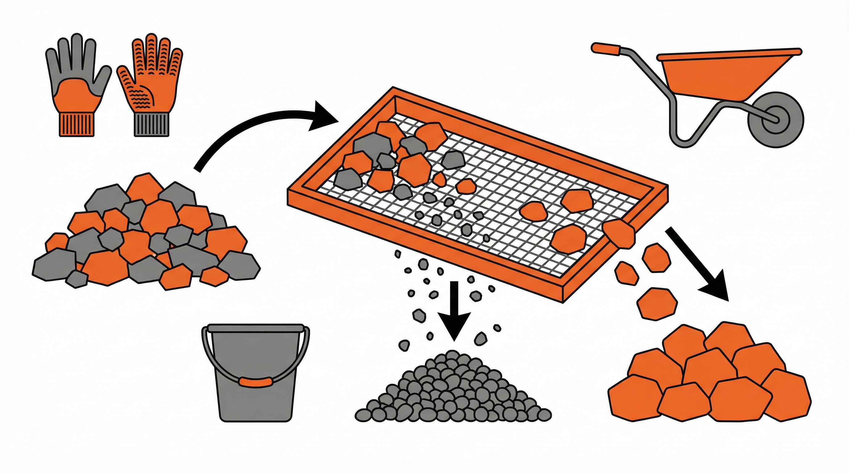 How to Screen Landscape Rock Like a Pro  Complete DIY Guide