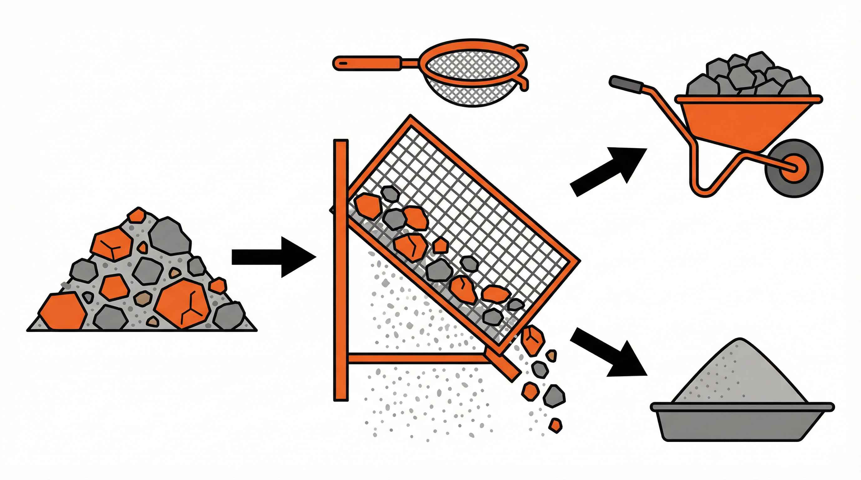How to Separate Sand and Gravel  Complete Guide with Tools and Methods