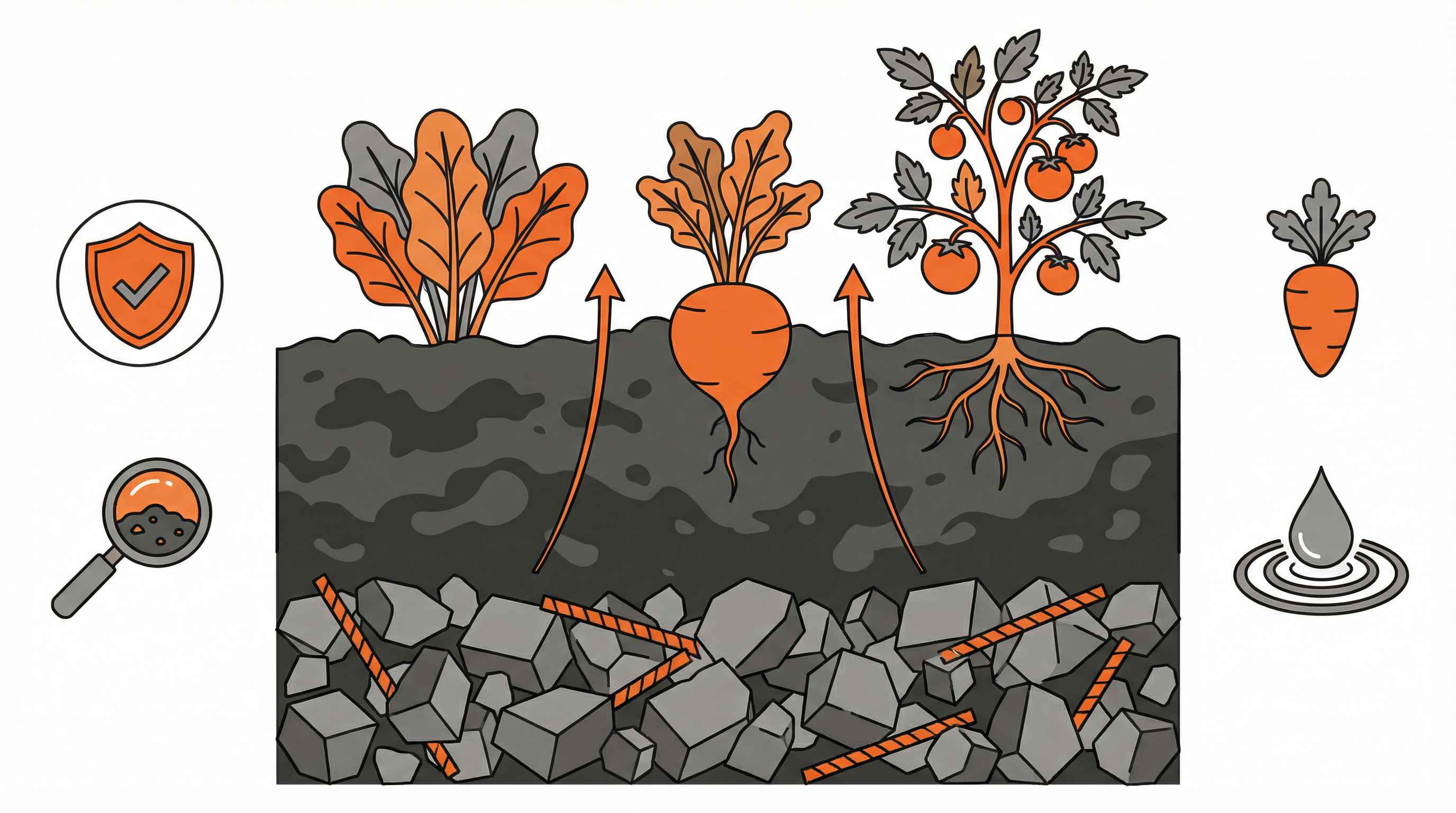Is Crushed Concrete Safe for Vegetable Gardens