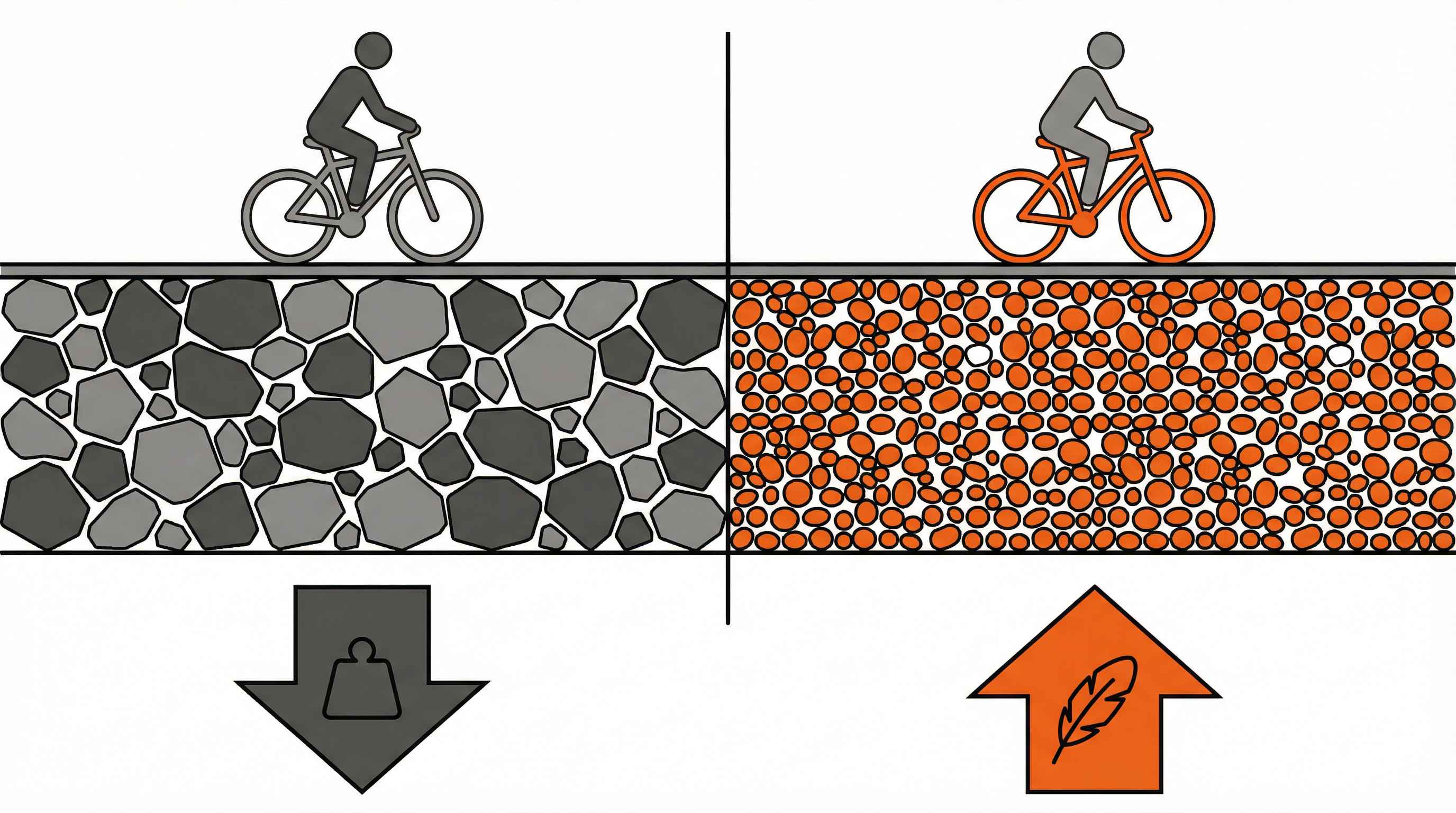 Lightweight Gravel for Bike Paths The Superior Alternative to Traditional Gravel
