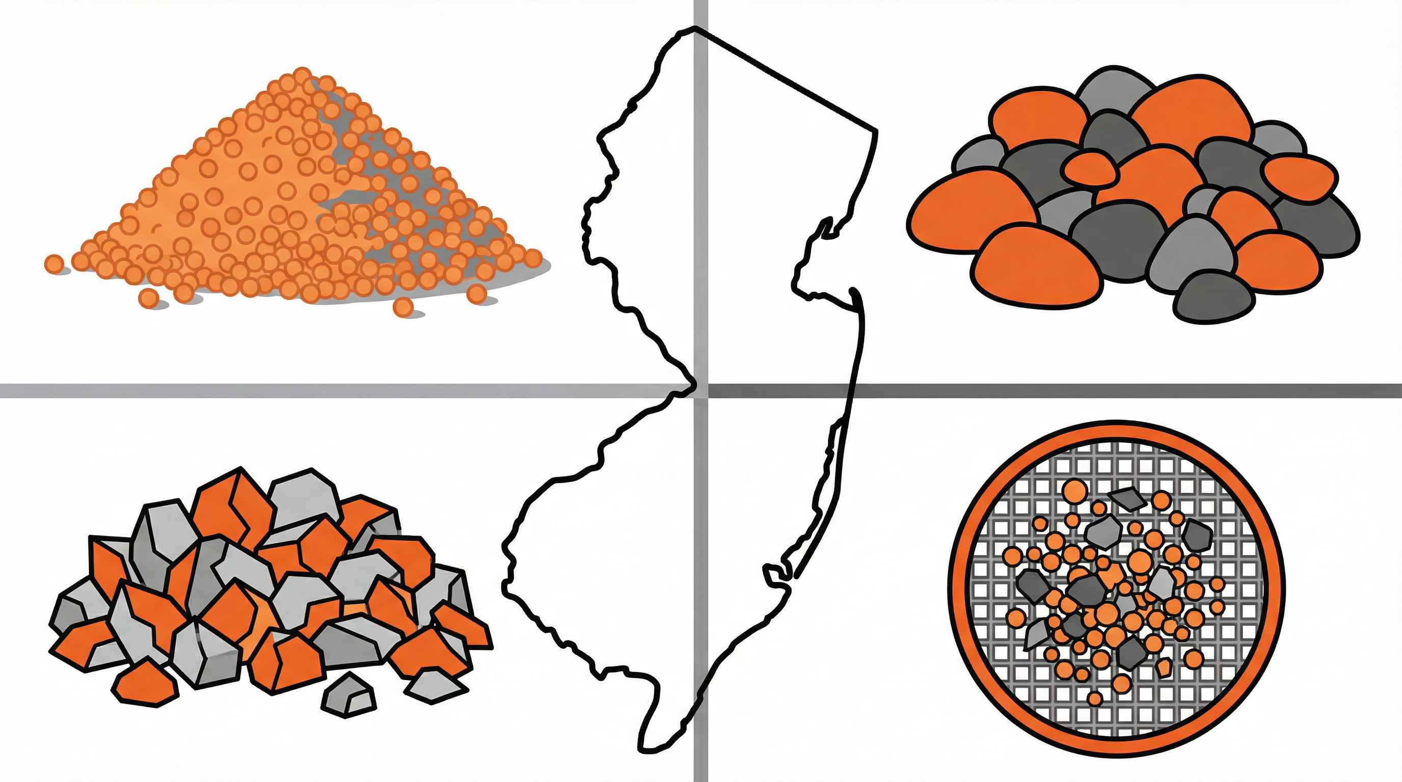 New Jersey Sand and Gravel Guide – Types, Quality, and Where to Find Them