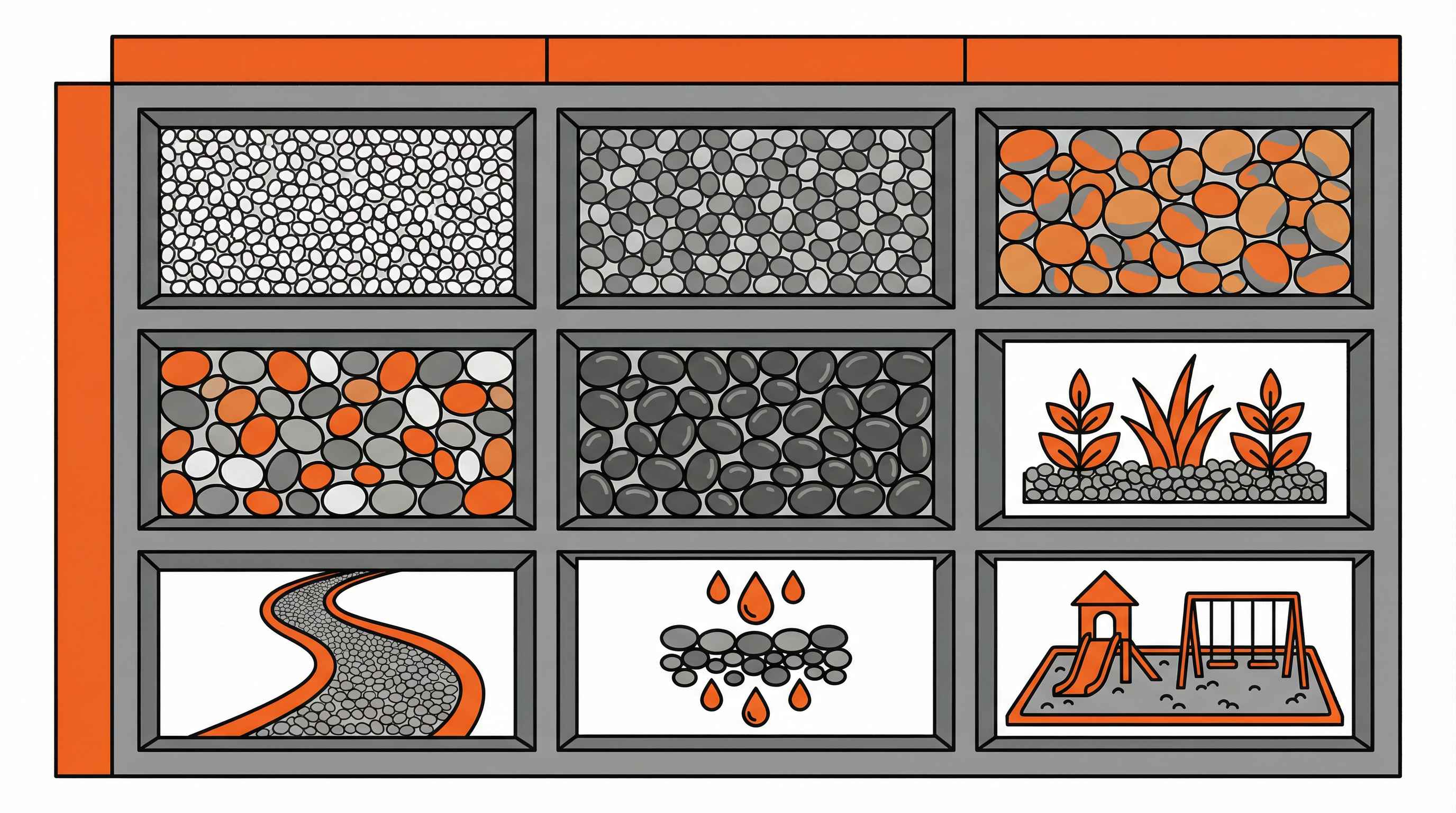 Pea Gravel Colors and Sizes Guide: Complete Chart for Your 2025 Project