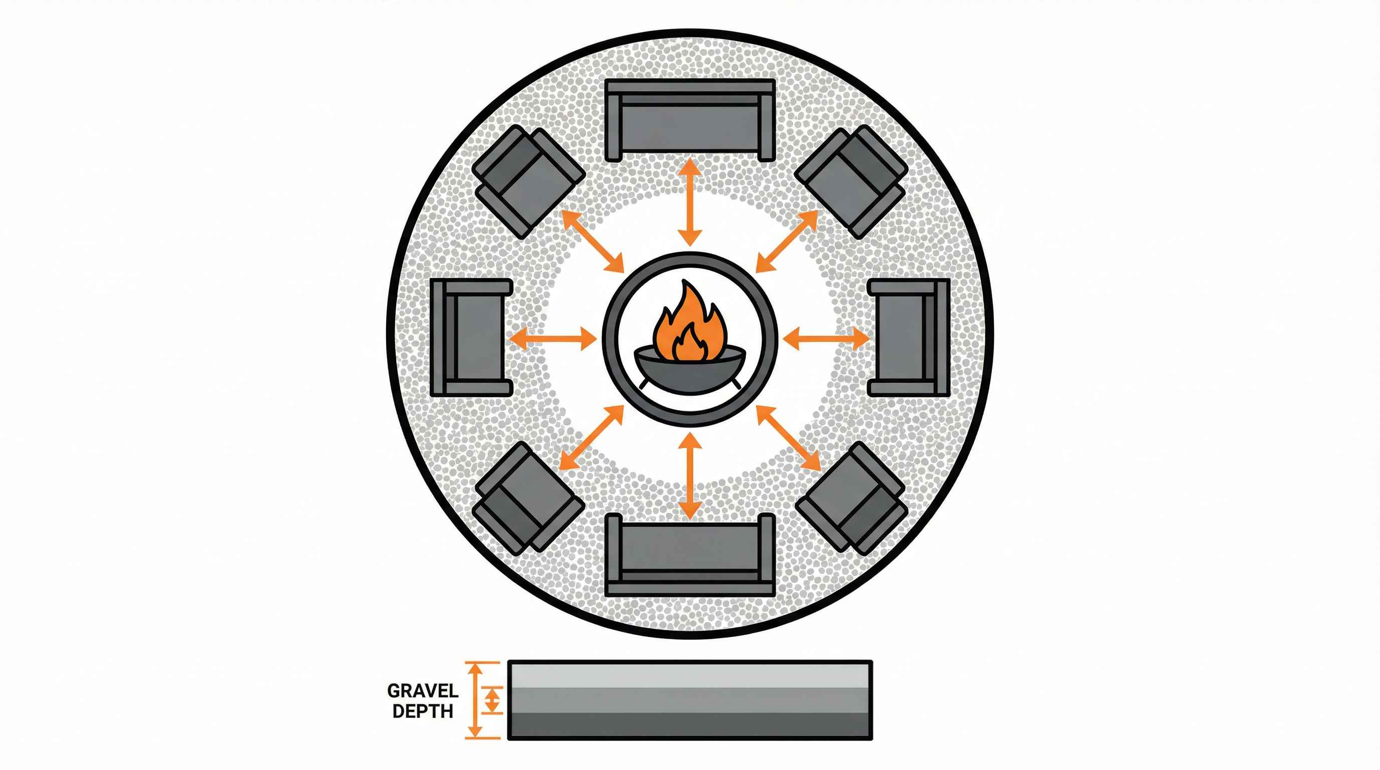 Pea Gravel Fire Pit Area: Safety, Best Gravel Types &#038; Step-by-Step DIY Guide