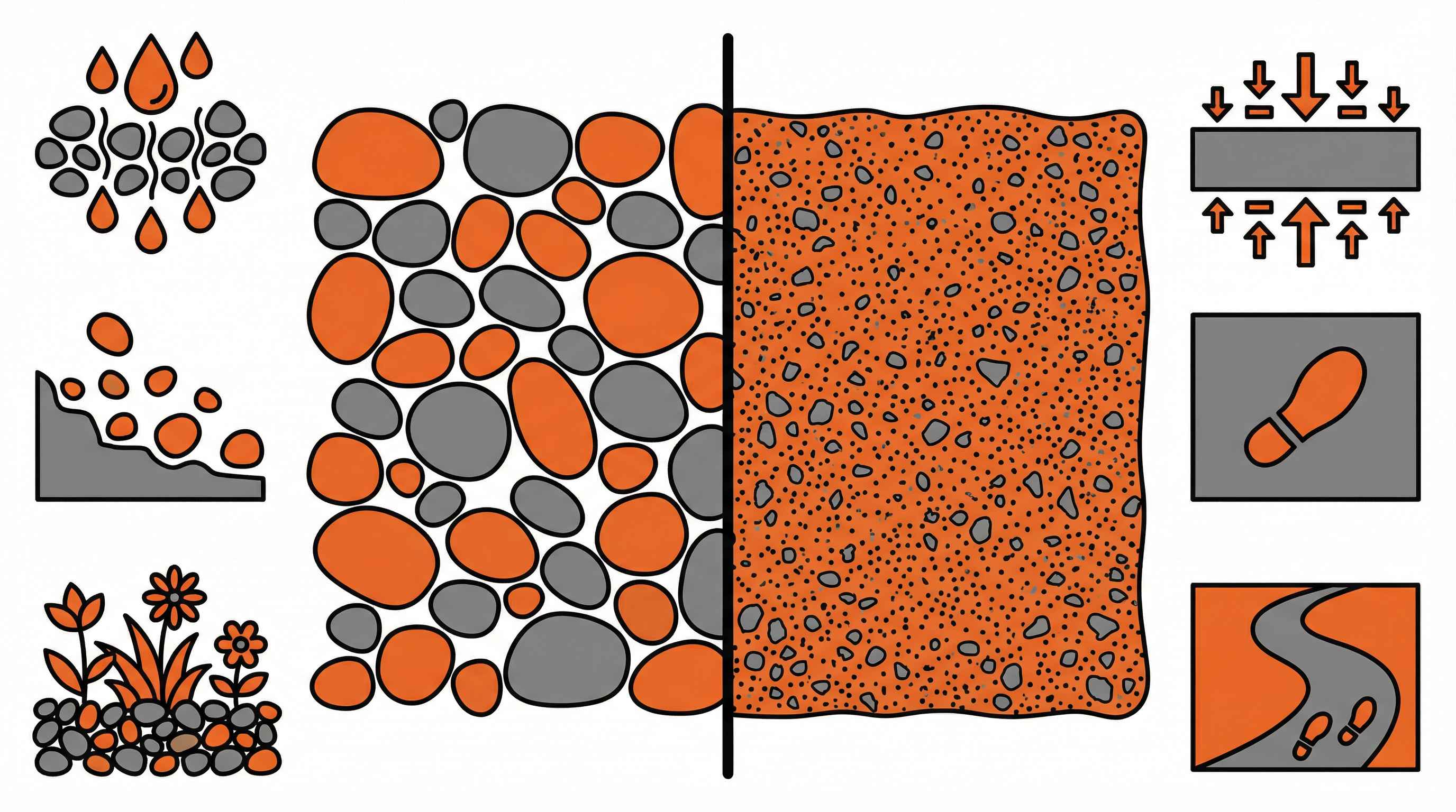 Pea Gravel vs Decomposed Granite: Which Should You Choose for Your Project