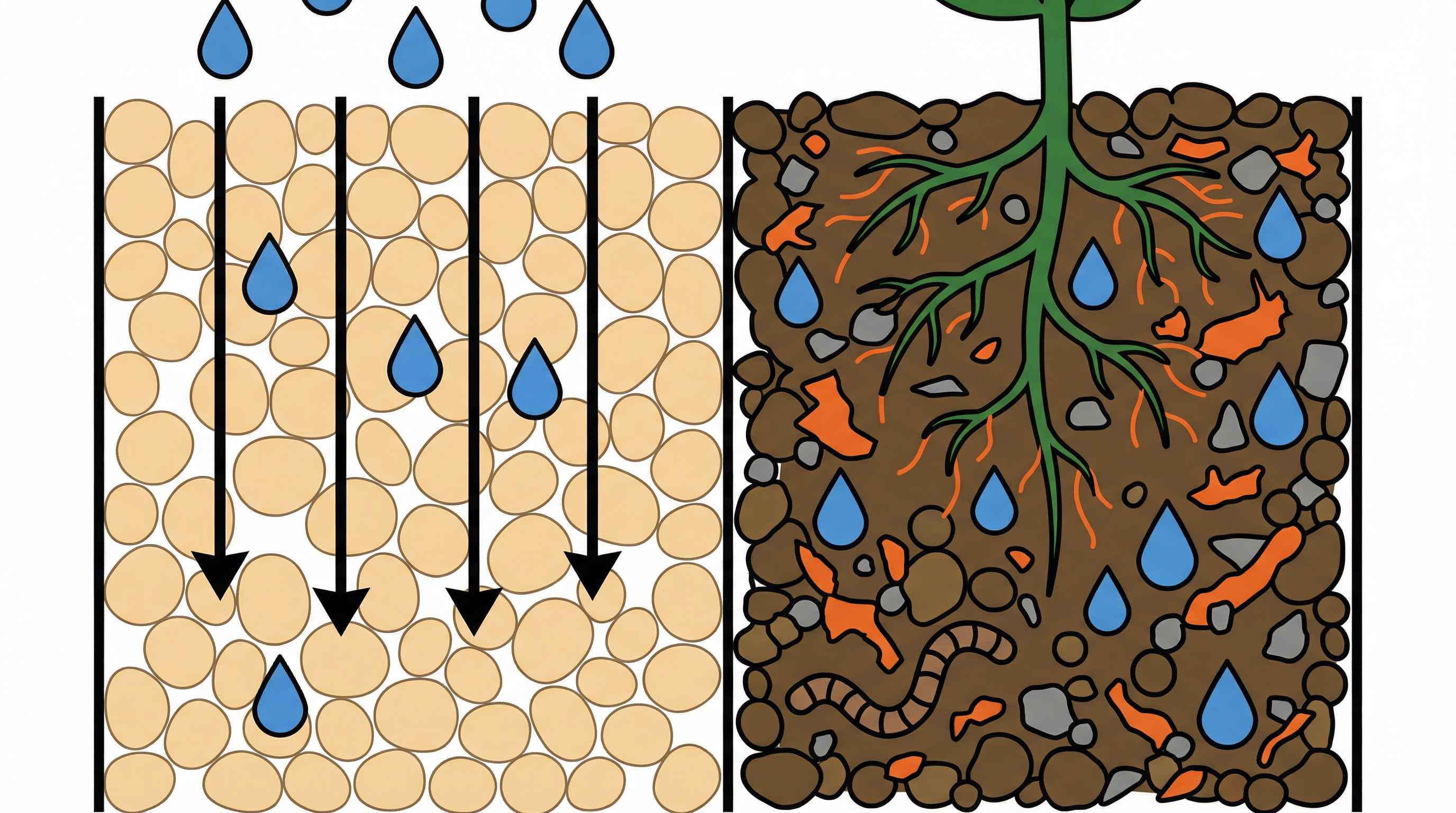 Pea Gravel vs River Rock: Complete Guide for Drainage, Cost, and Best Uses