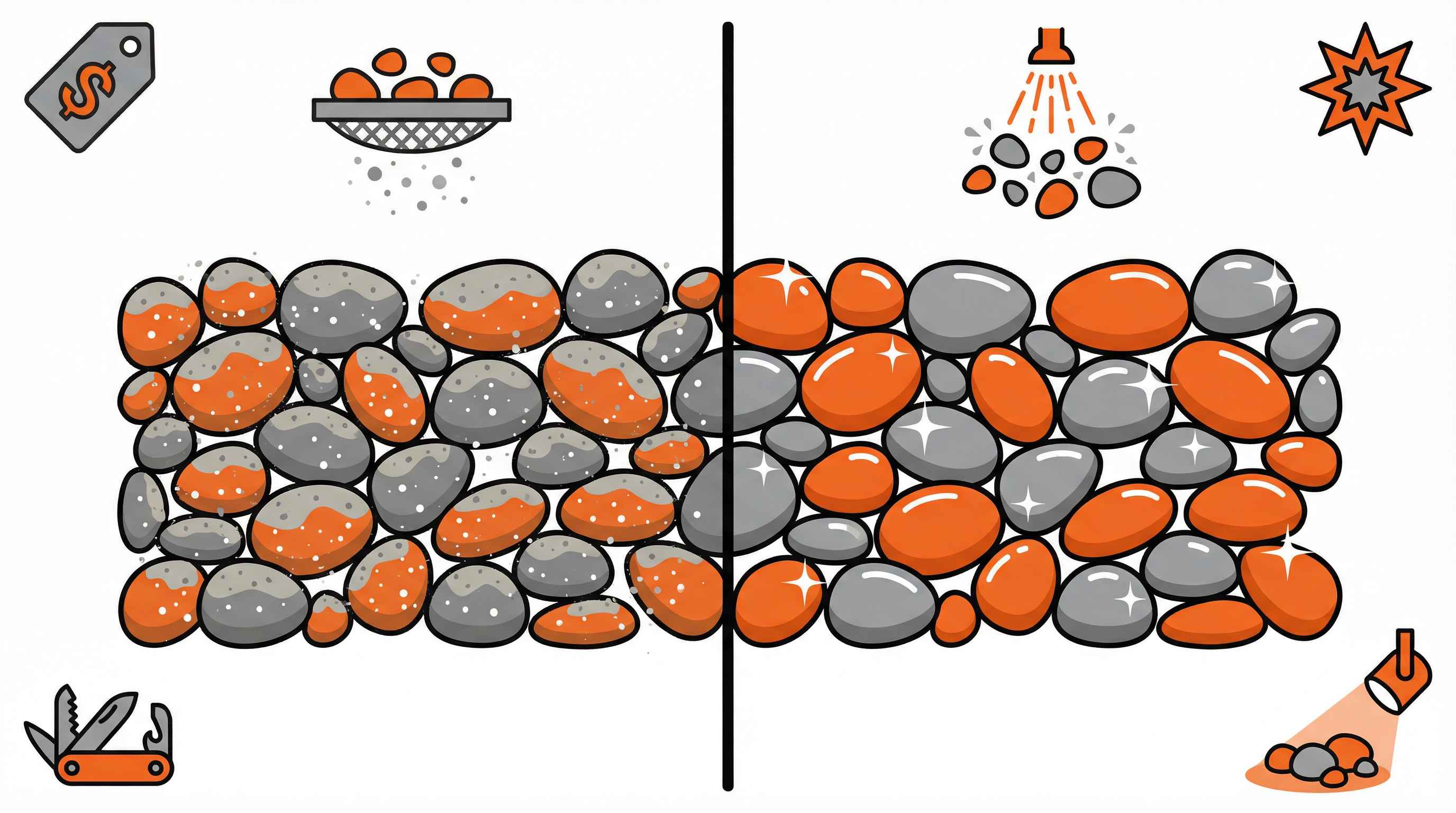 Pea Gravel vs Washed Gravel: Complete Guide to Choosing the Right Type