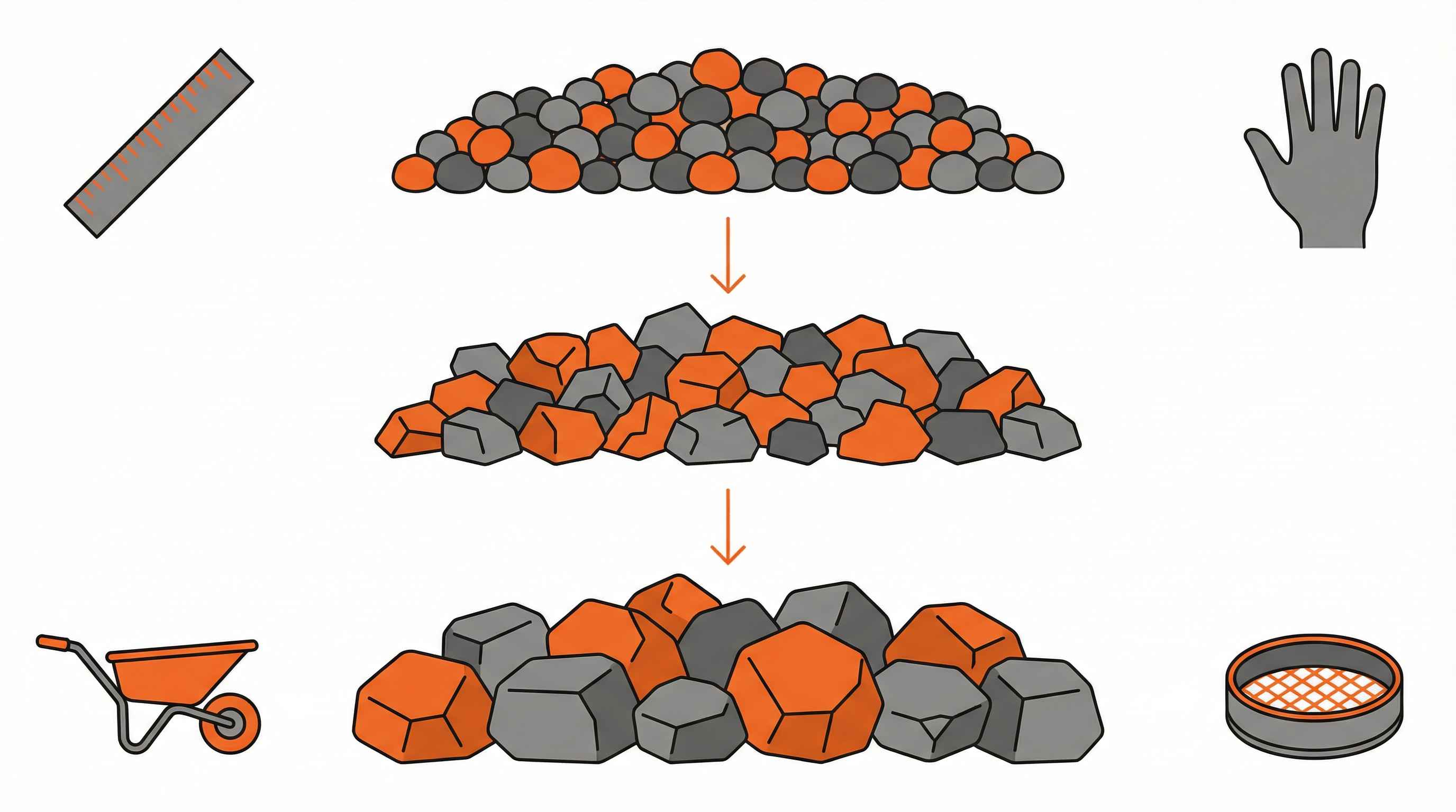 Quarry Stone Size Chart: Complete Guide to Crushed Stone Grades and Applications