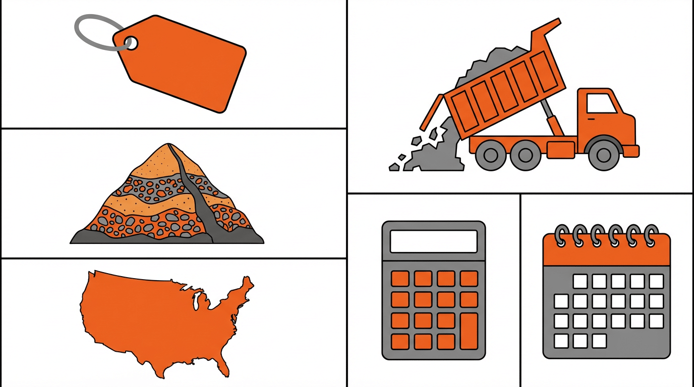 Sand and gravel prices 2026 complete cost guide for construction projects nationwide