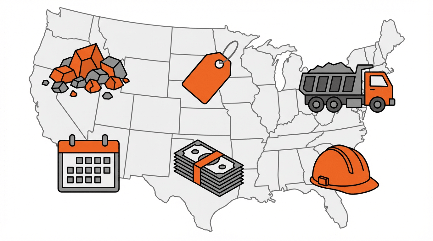 Sand and Gravel Prices 2026  Complete Cost Guide for Nationwide Construction Projects