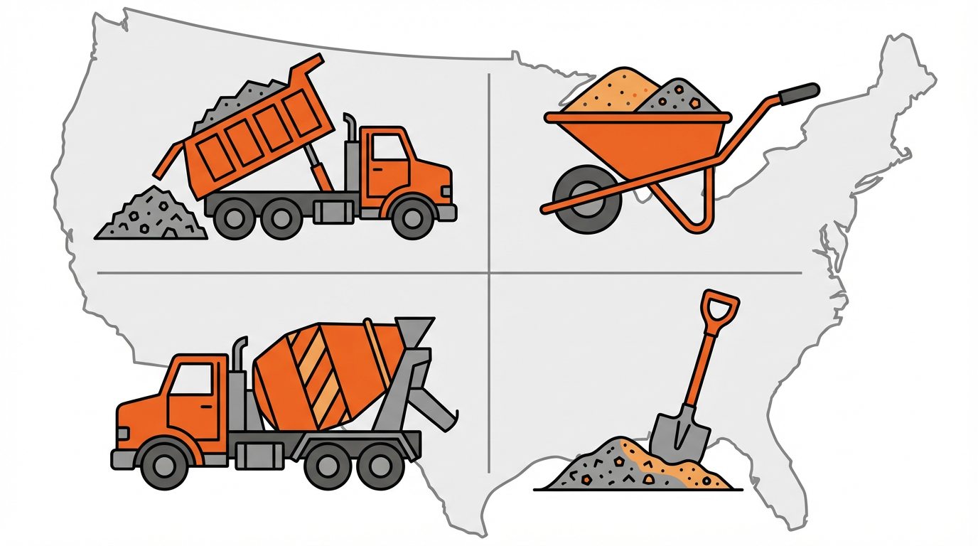 Sand and gravel prices 2026 complete guide for construction and landscaping projects nationwide