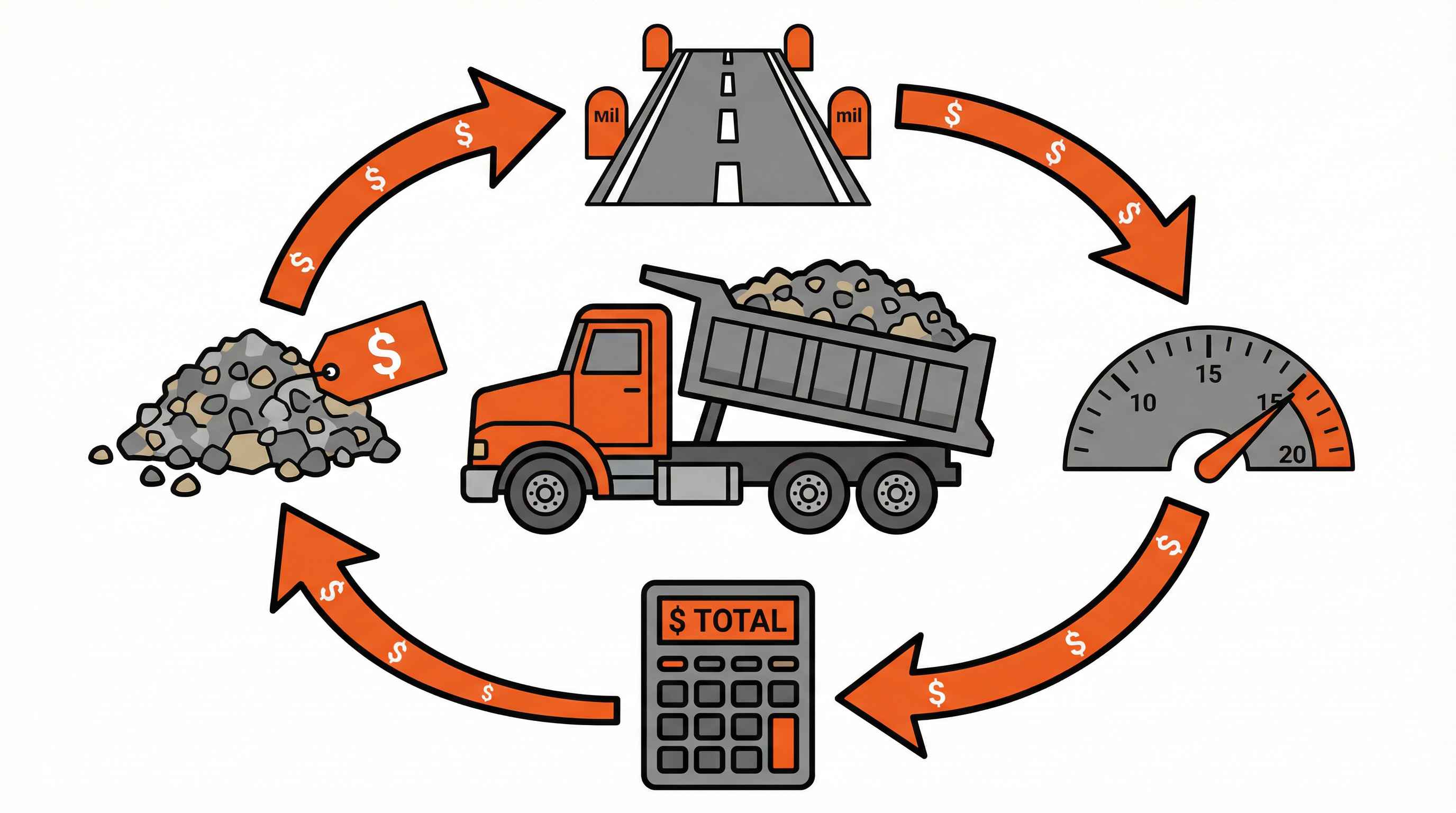 Truckload of Gravel Cost 2025: Complete Pricing Guide and Calculator