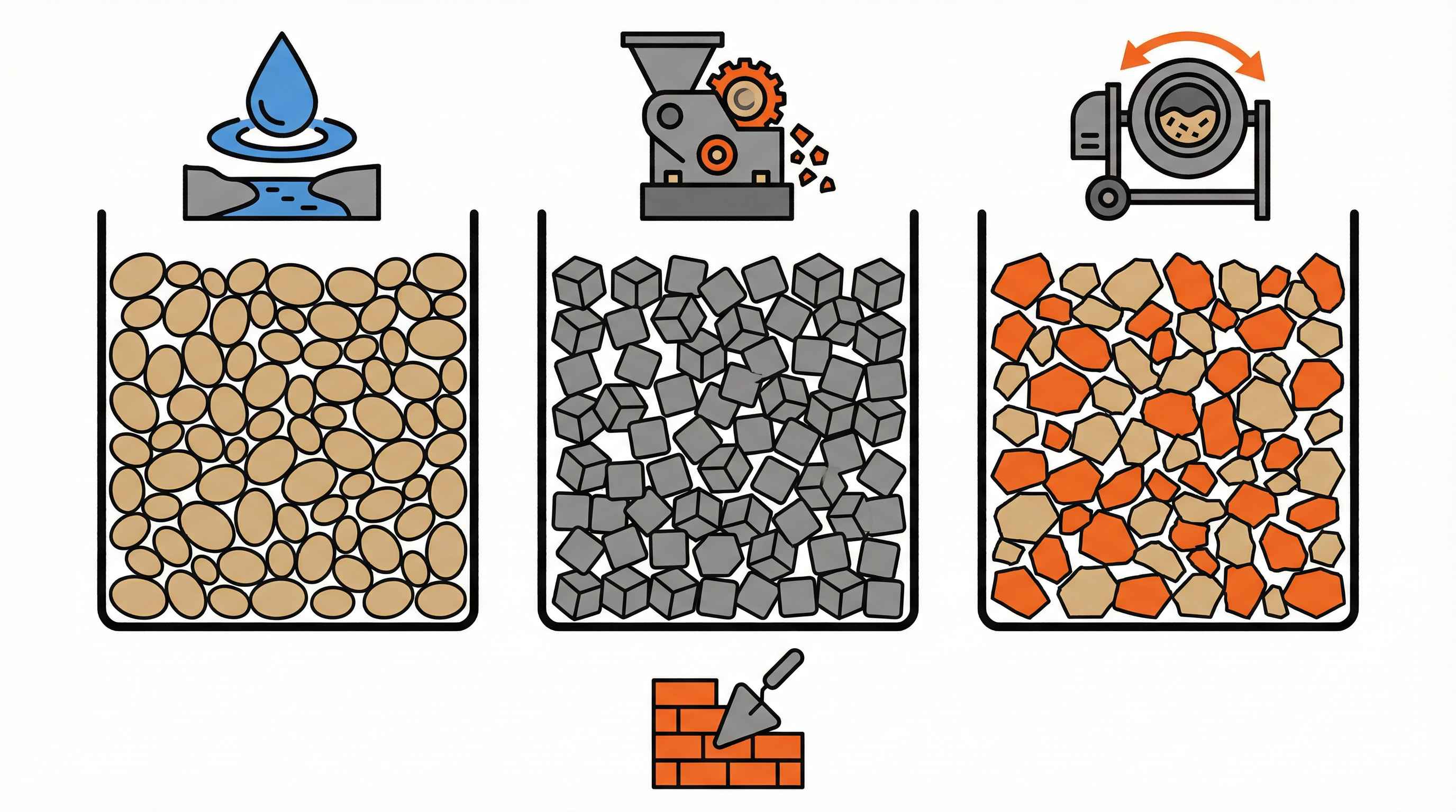 Types of Gravel for Construction and Landscaping Projects