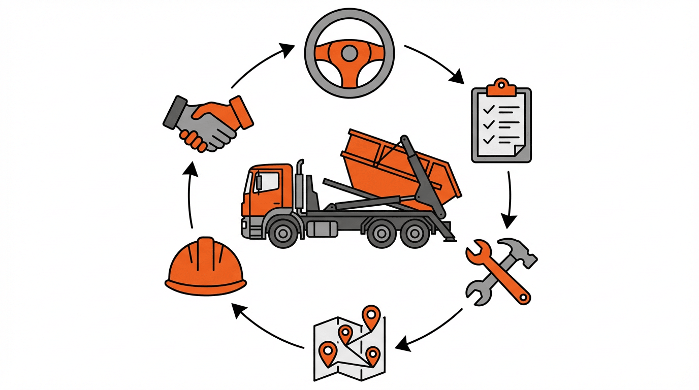 What Does a Roll Off Driver Do? Complete Career Guide for 2026