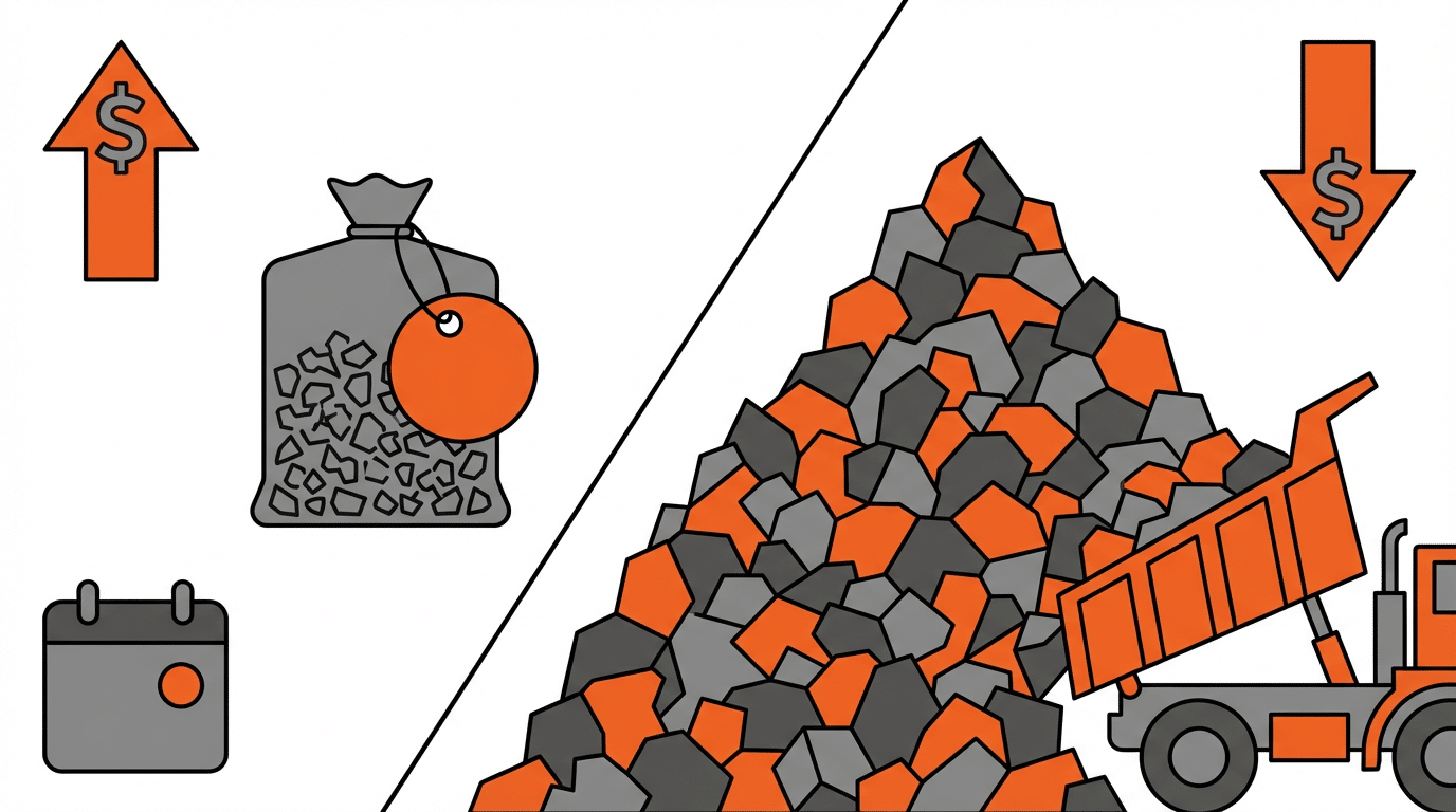 Why Buying Gravel in Bulk Saves Money and Benefits Your Project