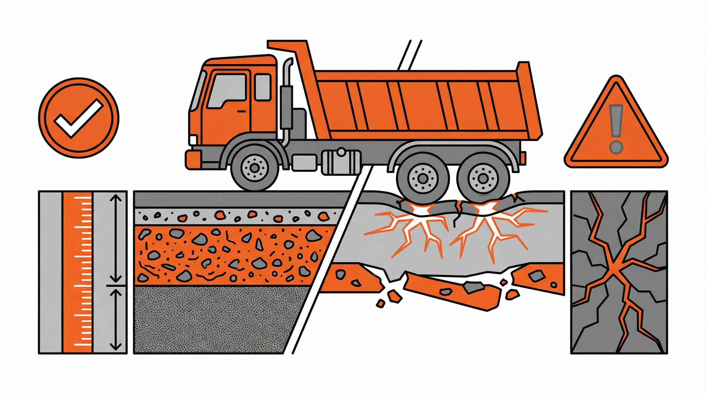 Will a Dump Truck Crack My Driveway? Weight Limits and Protection Tips
